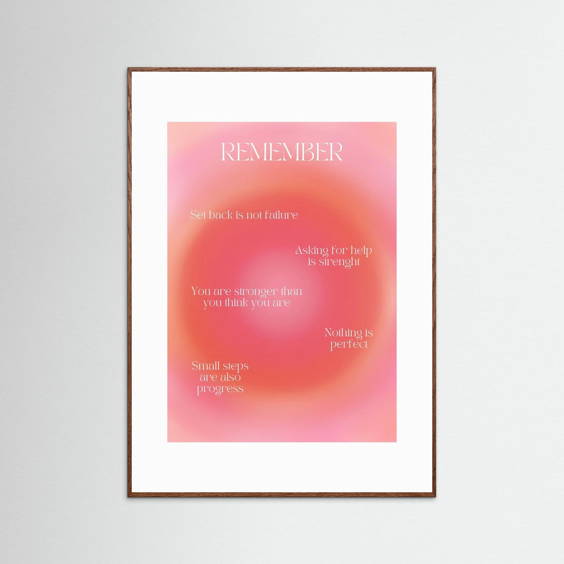 Motivational Aura Poster by Amélie