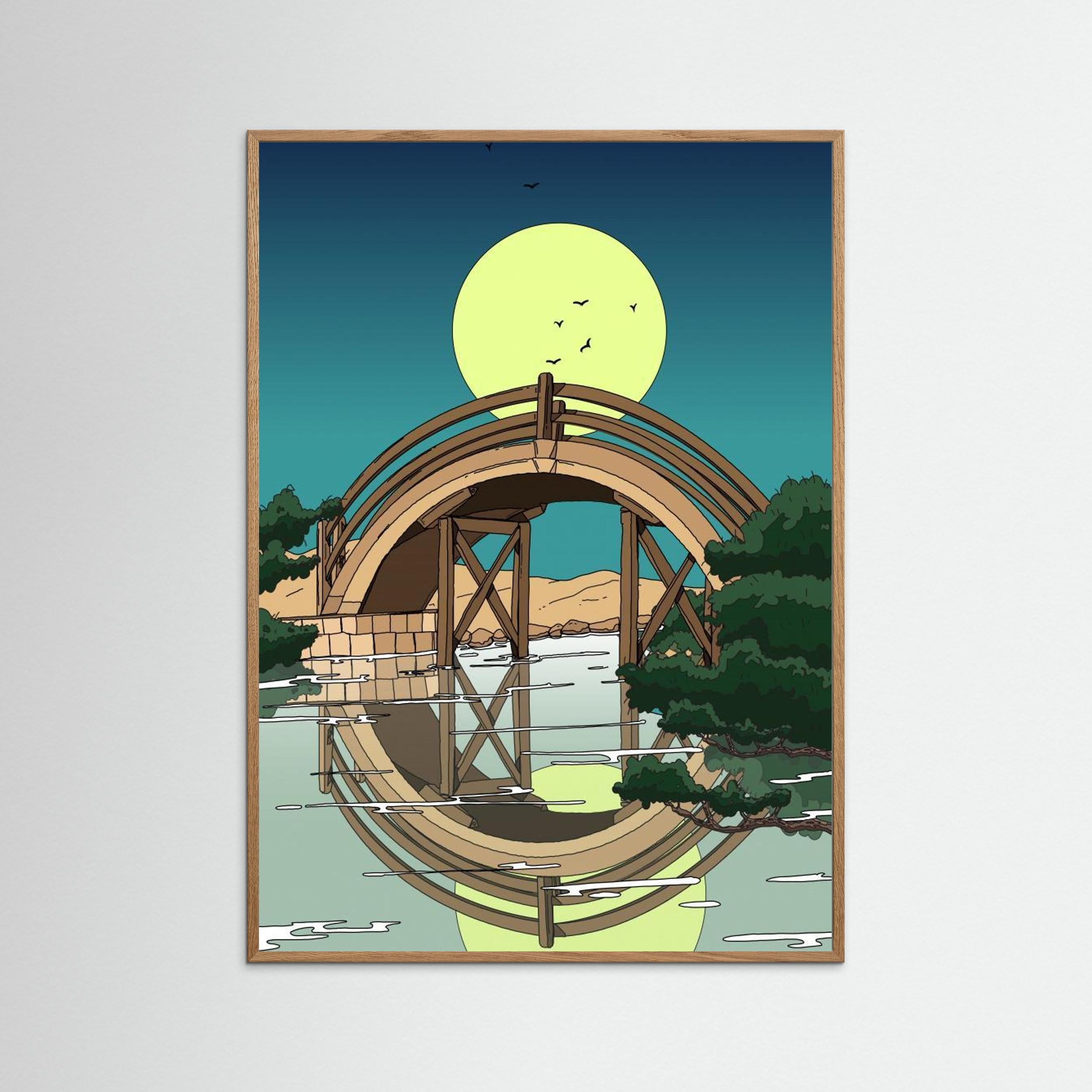 Japanese Bridge by Nicholas