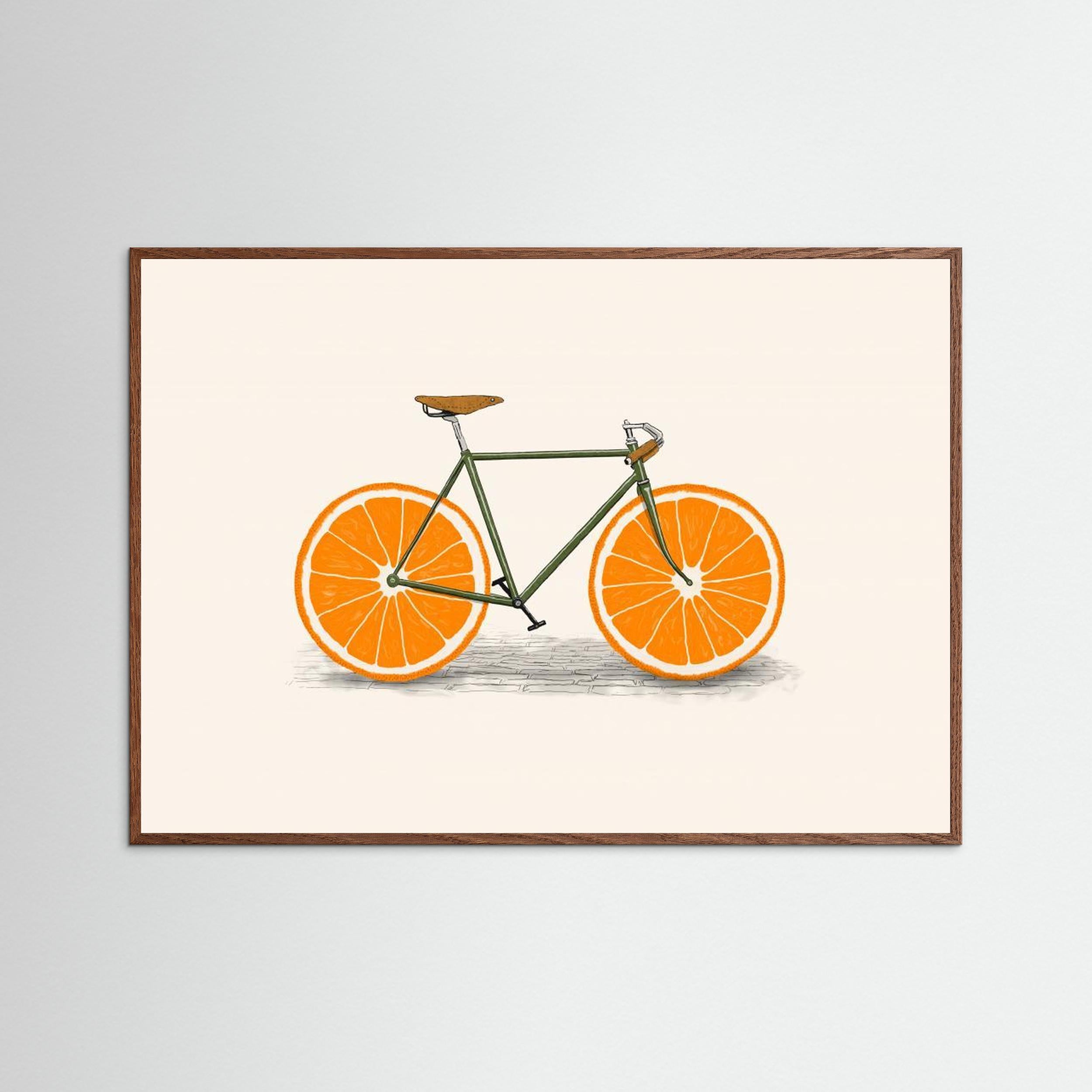 Orange Wheels by Florent Bodart