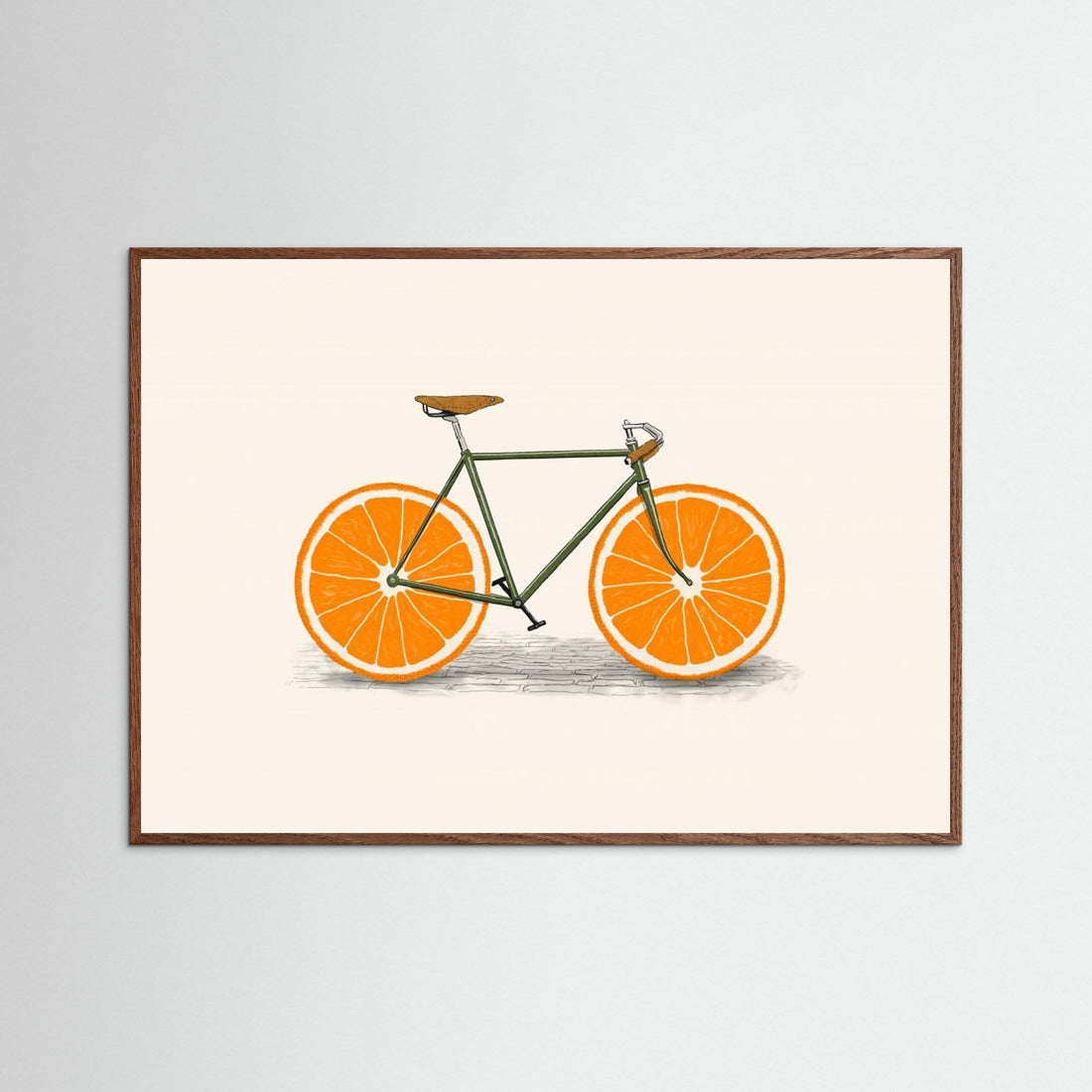 Orange Wheels by Florent Bodart