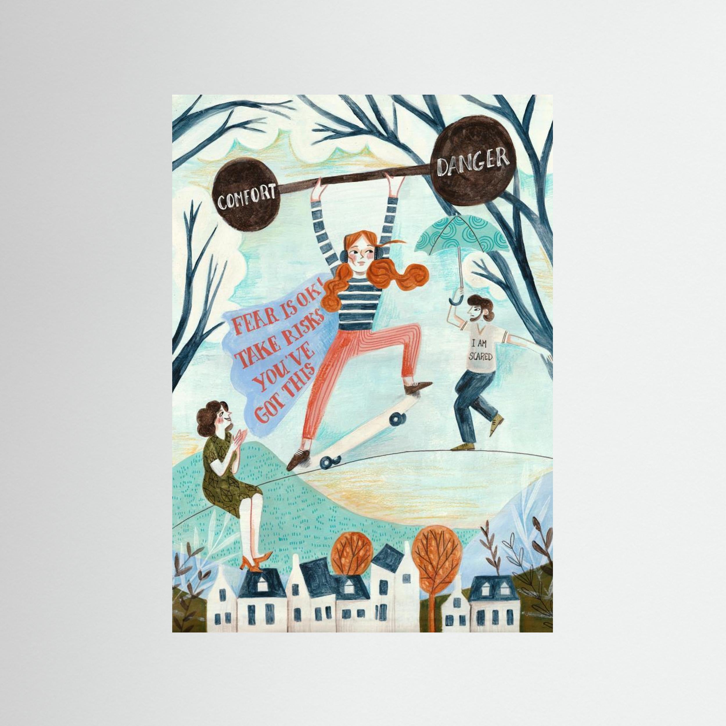 Motivational Teenager by Caroline Bonne Müller