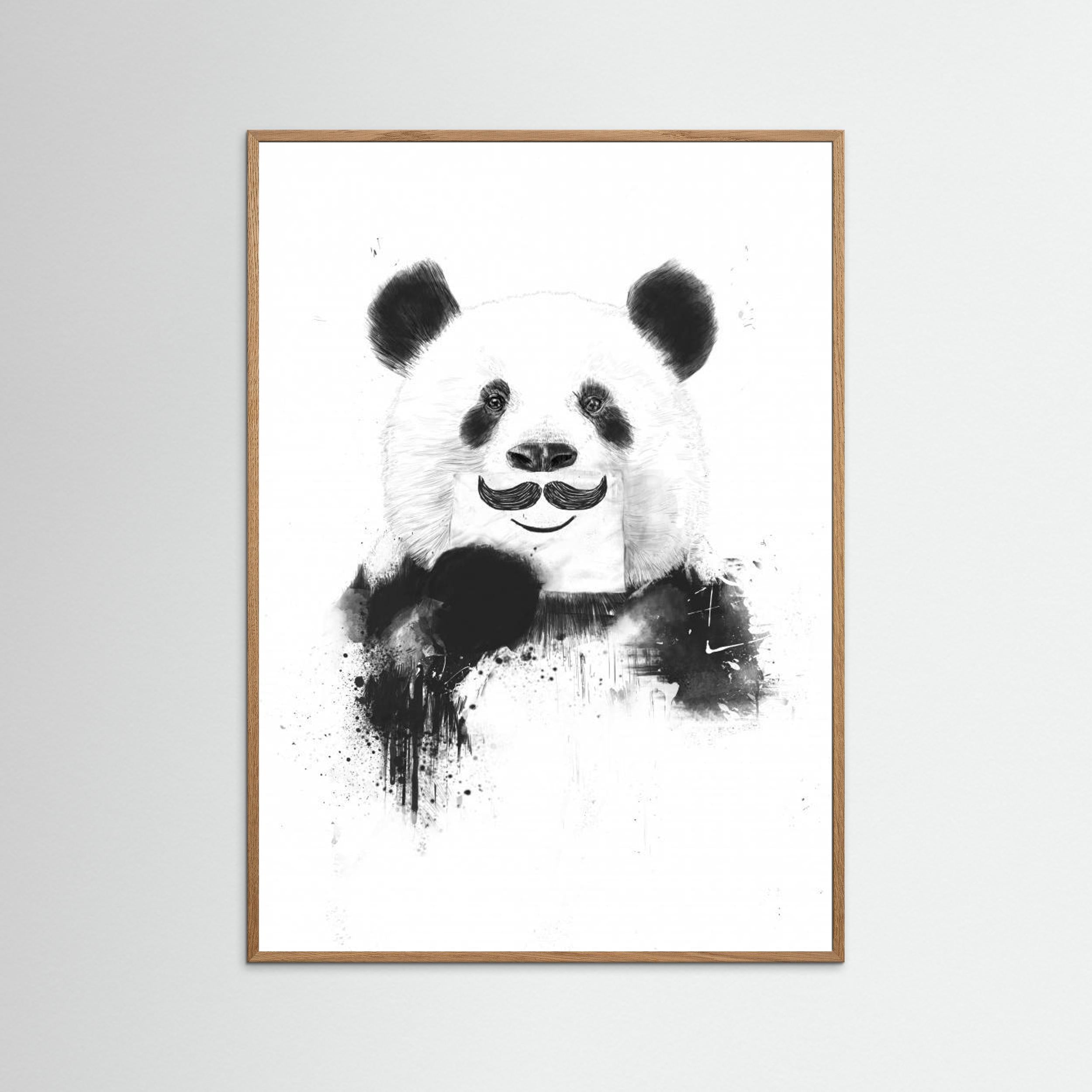 Funny panda by Balazs Solti