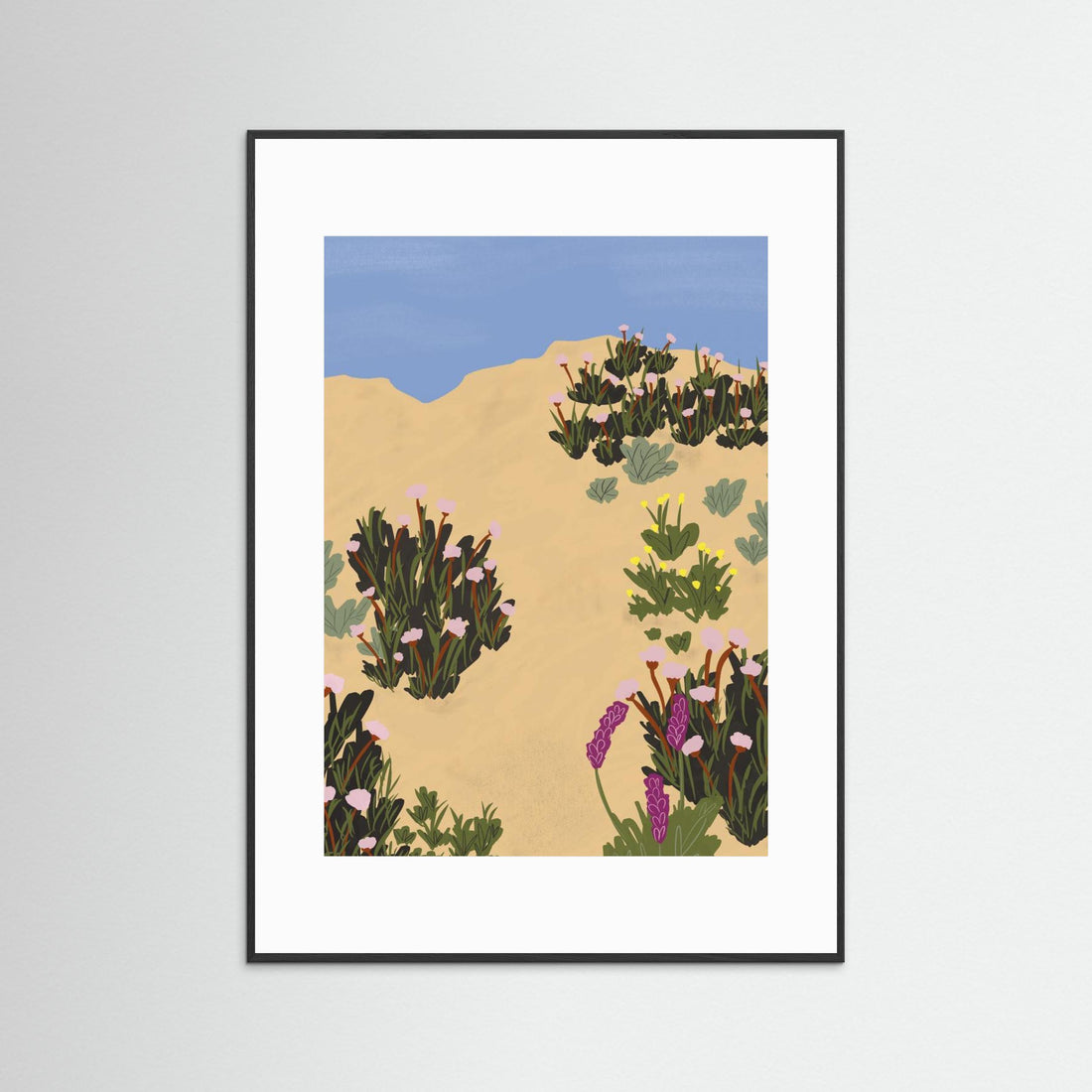 Wildflowers in the Dunes by Alix Campbell