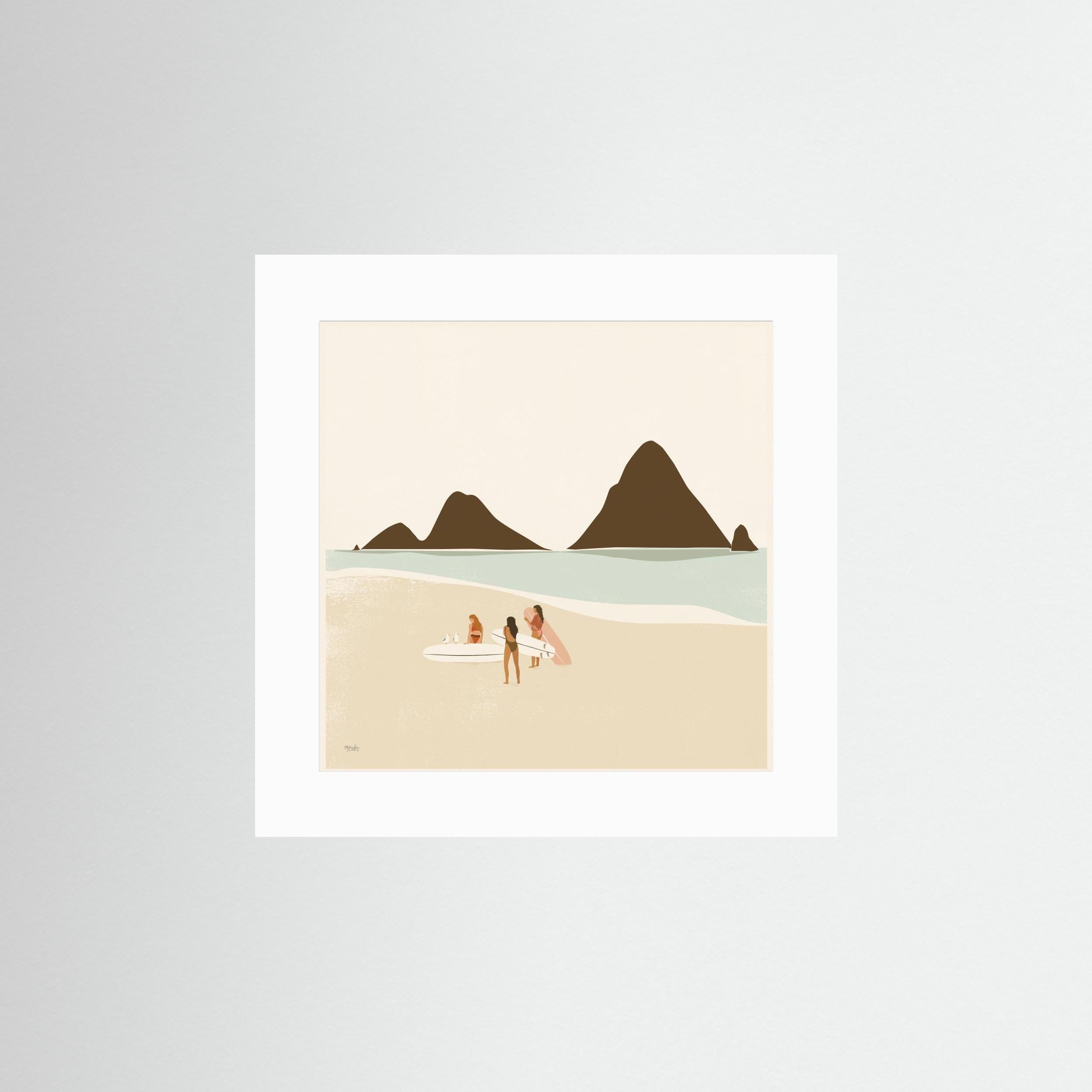 Surf Club by Andi Bell Art