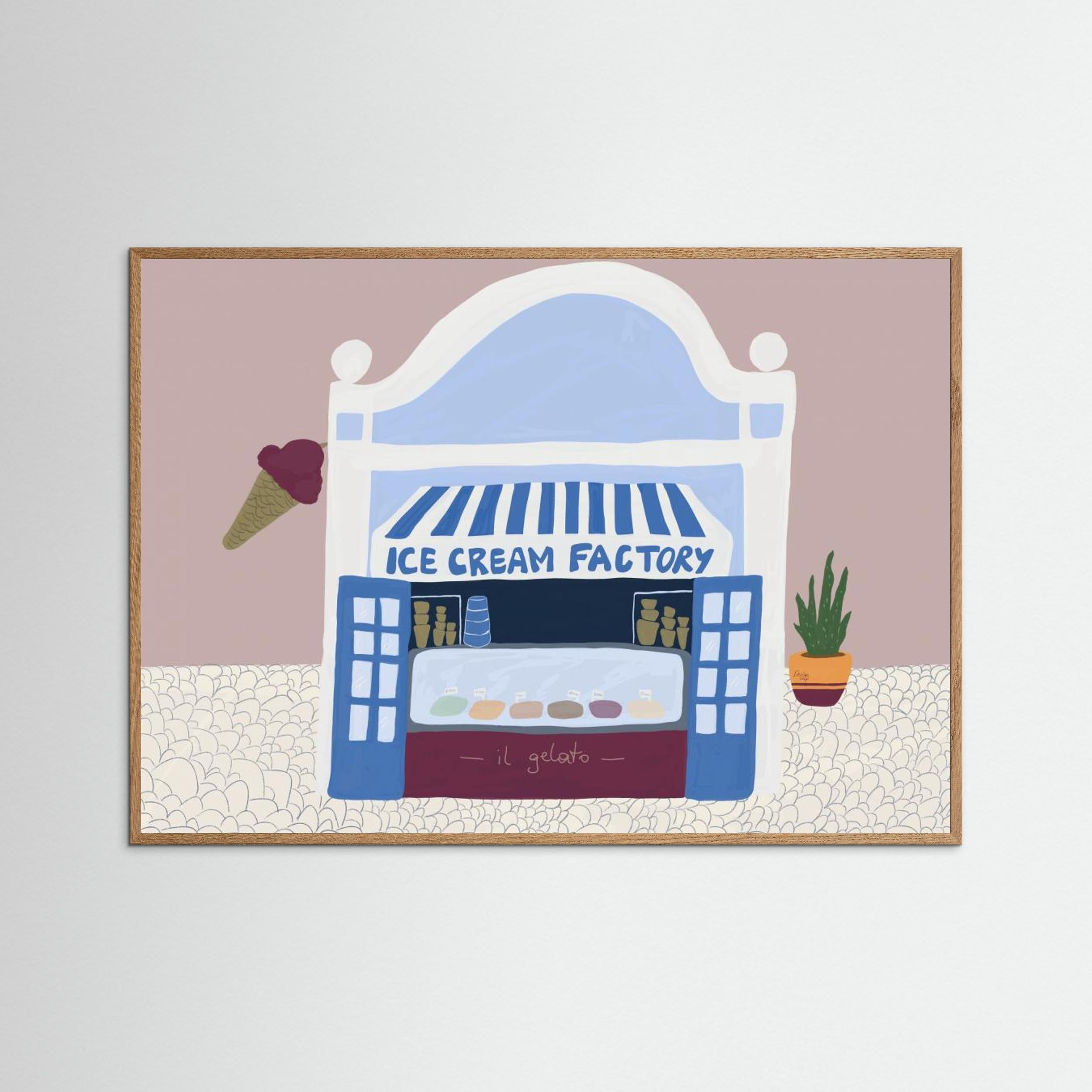 Ice Cream Factory by Alix Campbell