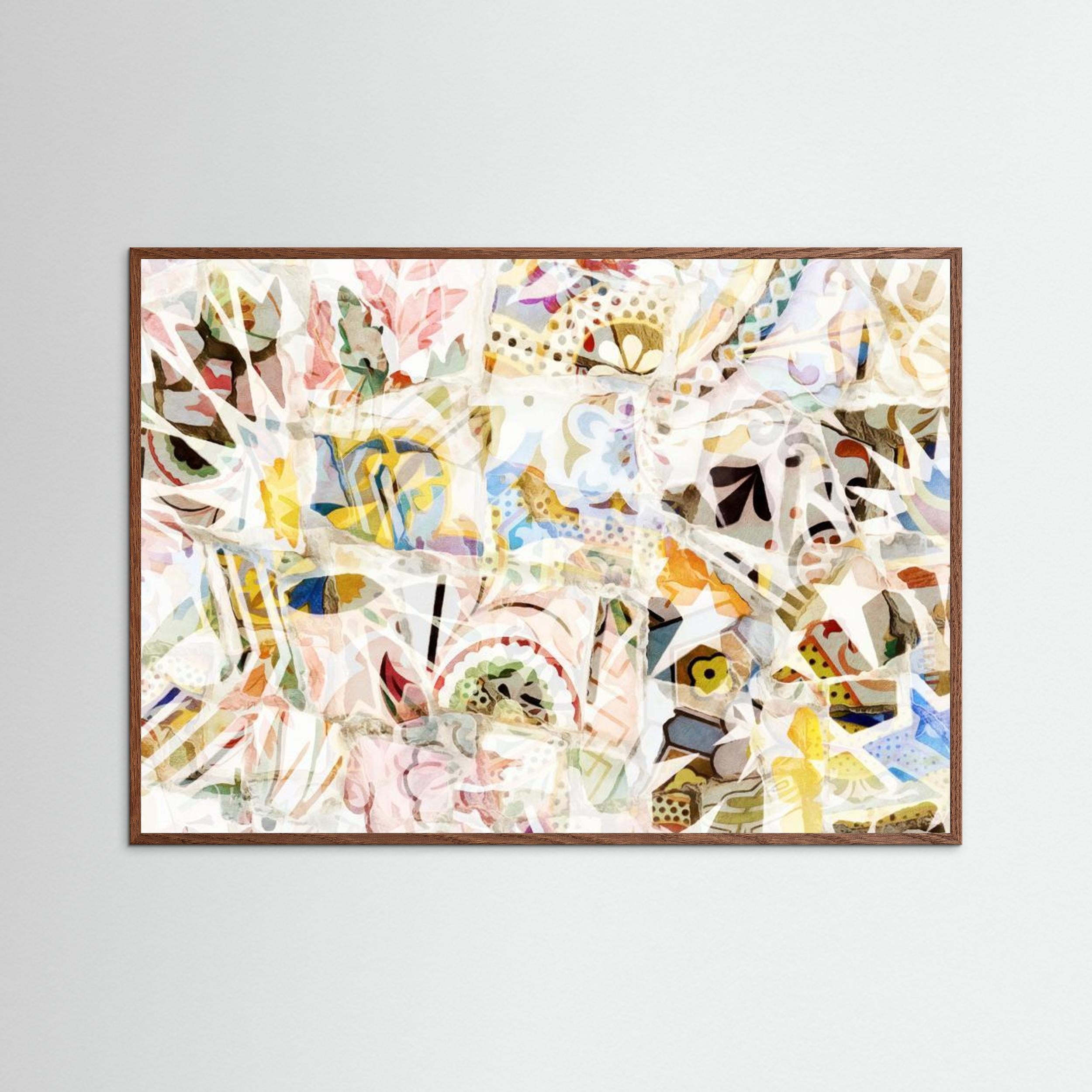 Mosaic of Barcelona 19 by Amini54