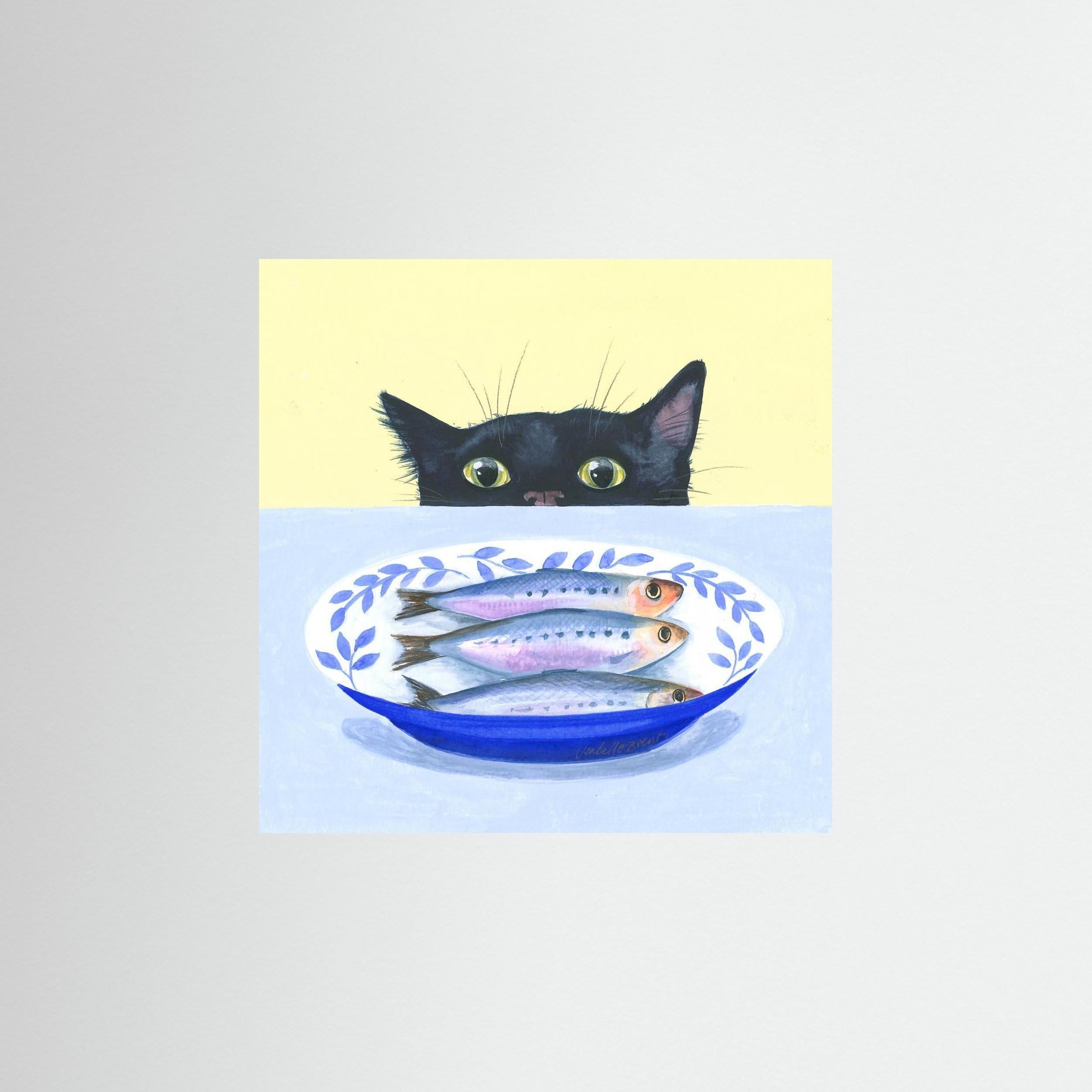  Gourmet Cat by Isabelle Brent