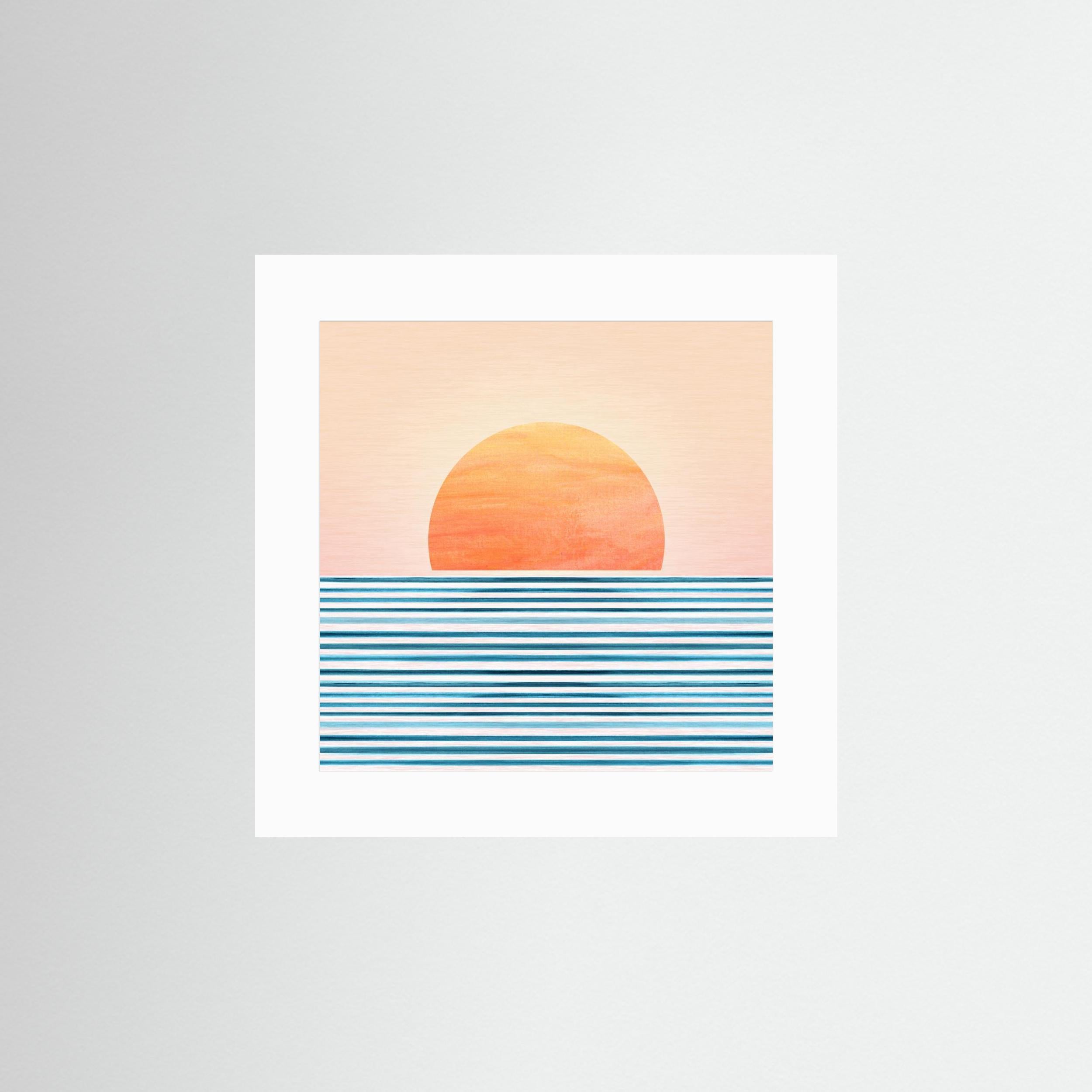 Minimalist Sunset 1 by Kristian Gallagher