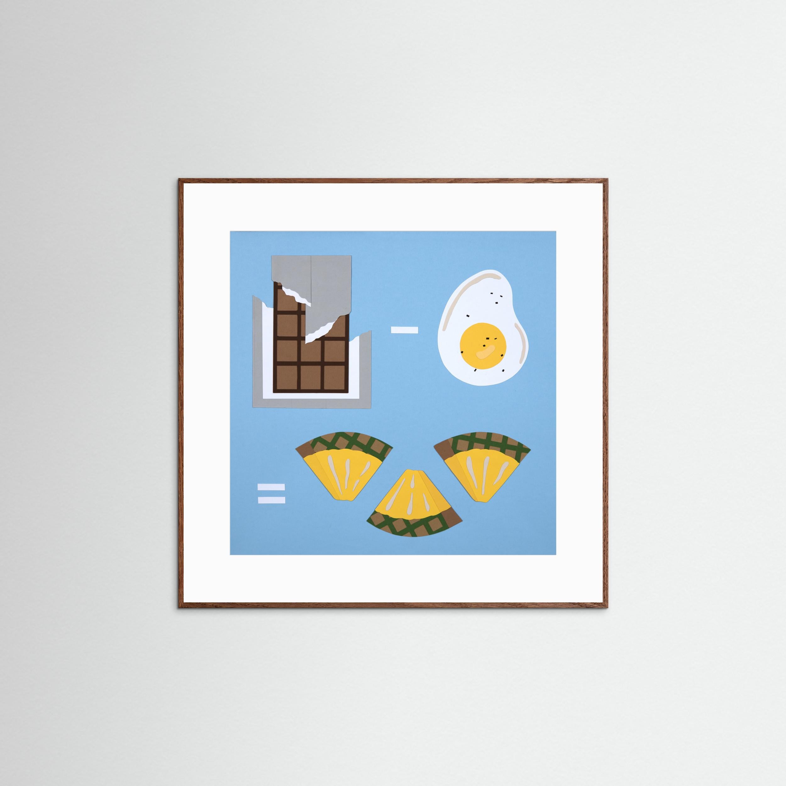 Food Math: Chocolate - Egg = Pineapple by Rankin Willard