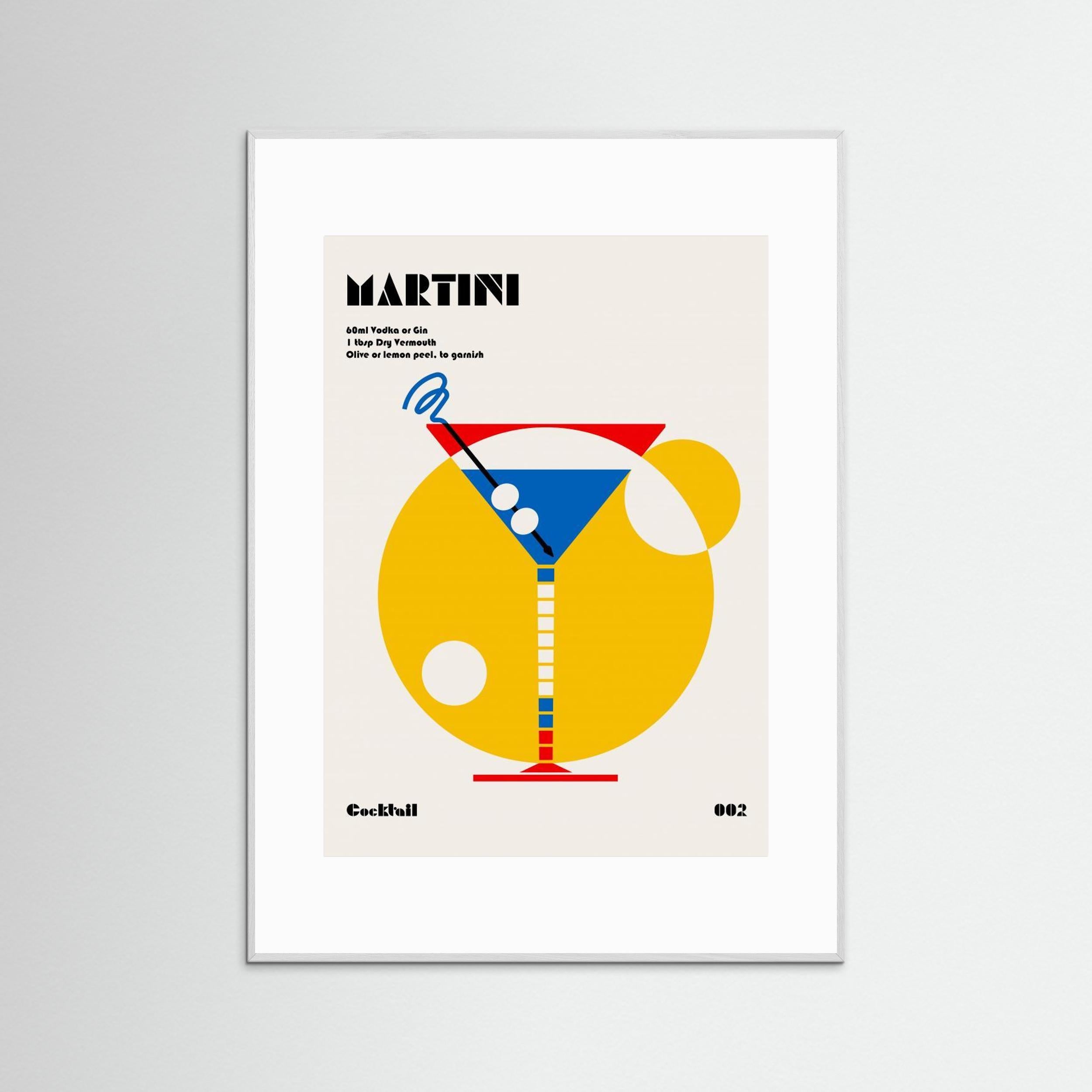 Martini Bauhaus Cocktail by Retrodrome