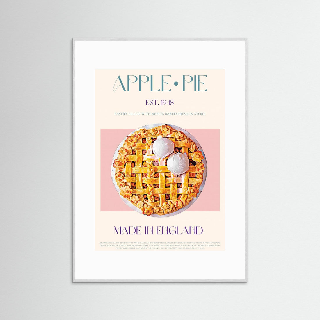 23ratioapplepieprint by Nazma Khokhar
