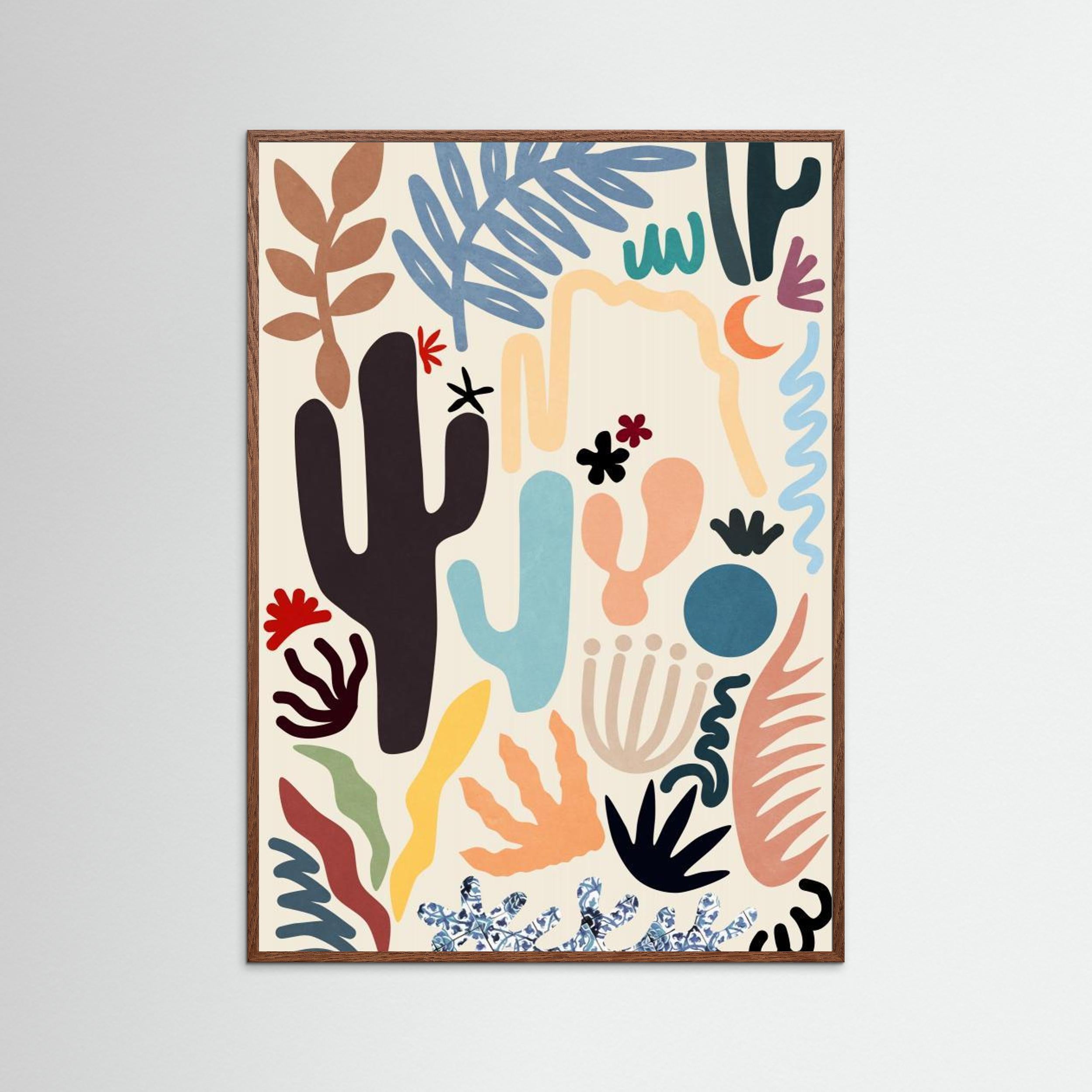 Desert Flora Colors and Shapes by Amini54