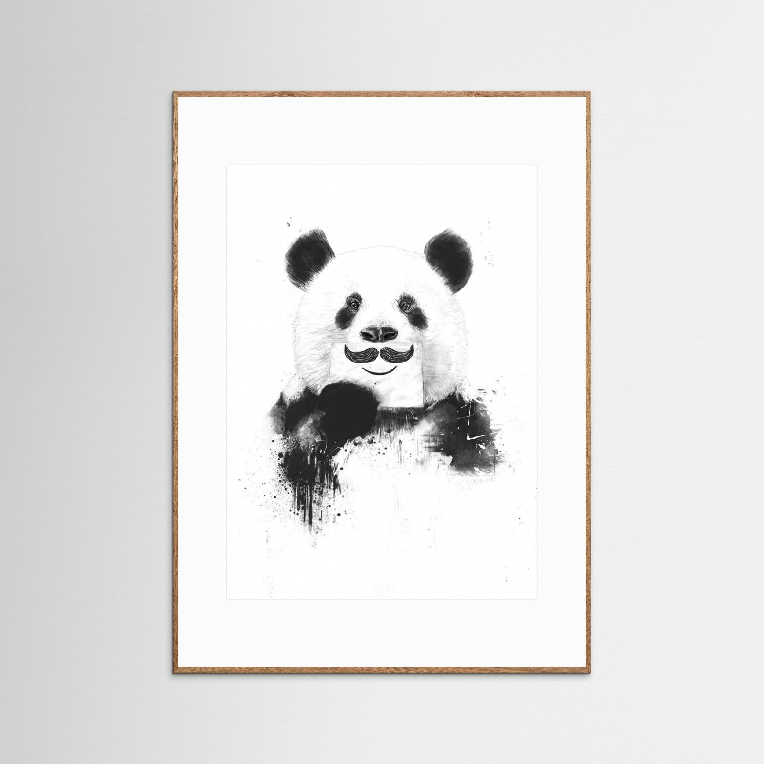 Funny panda by Balazs Solti
