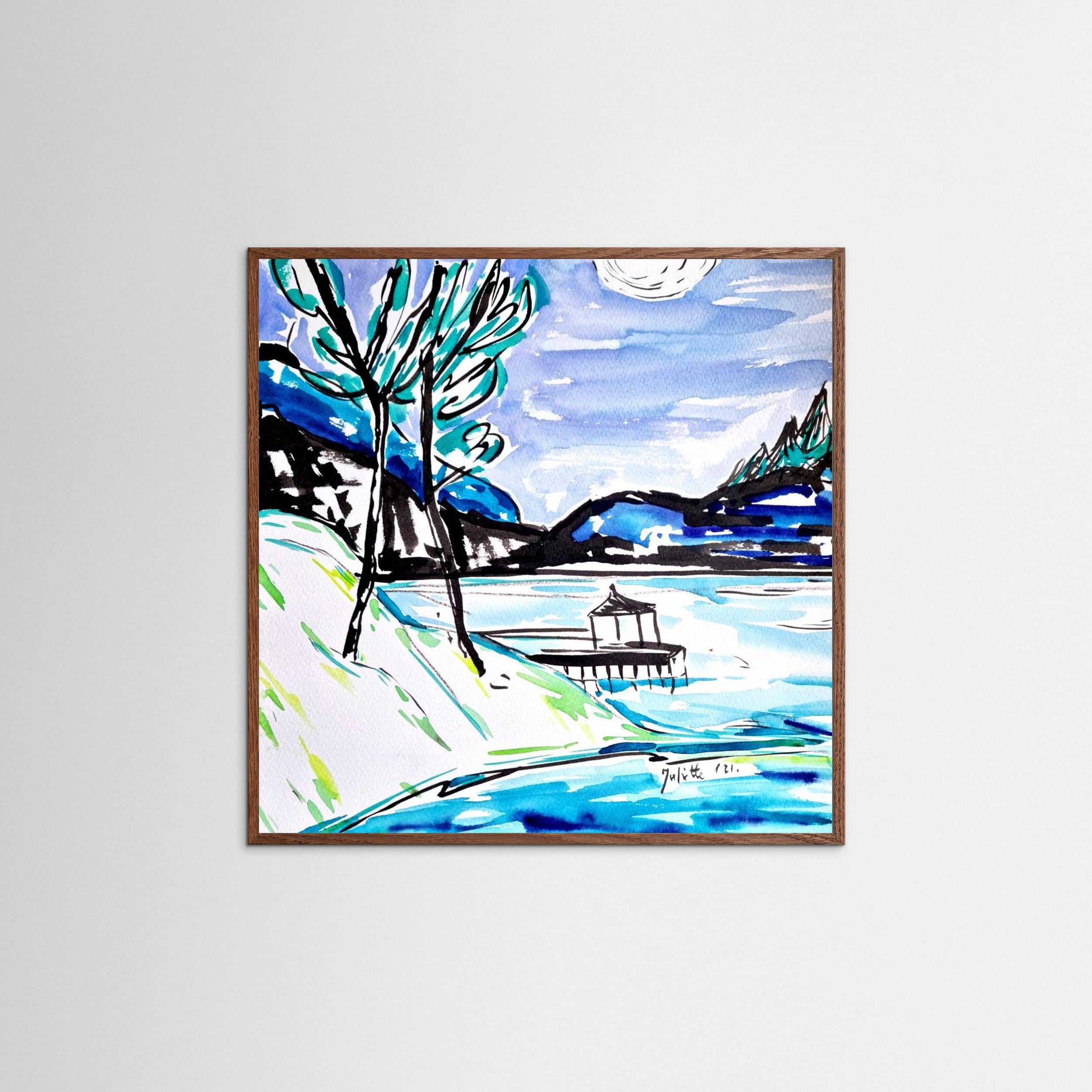 Japanese landscape by Julija Belickienė