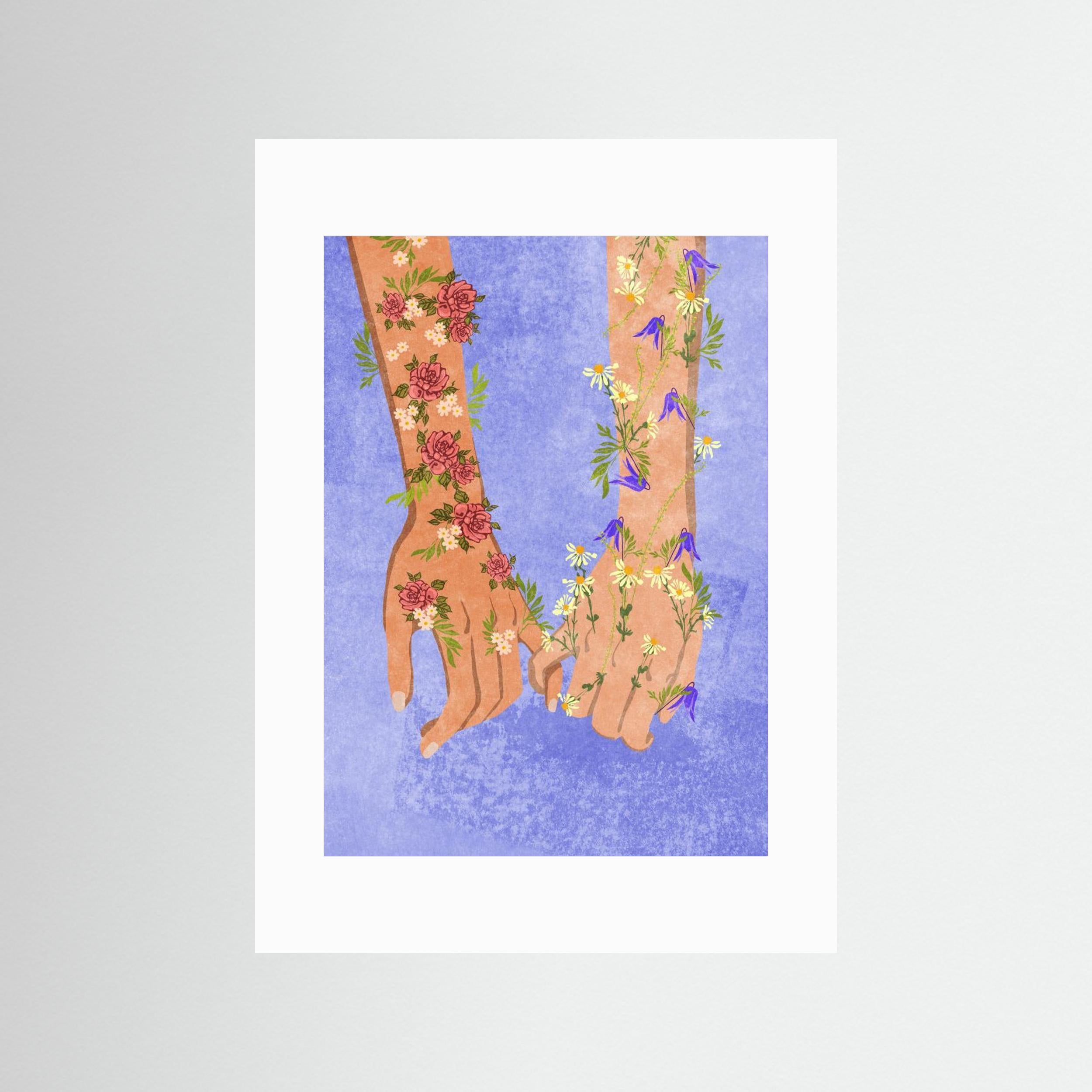 Holding hands by Raissa Oltmanns