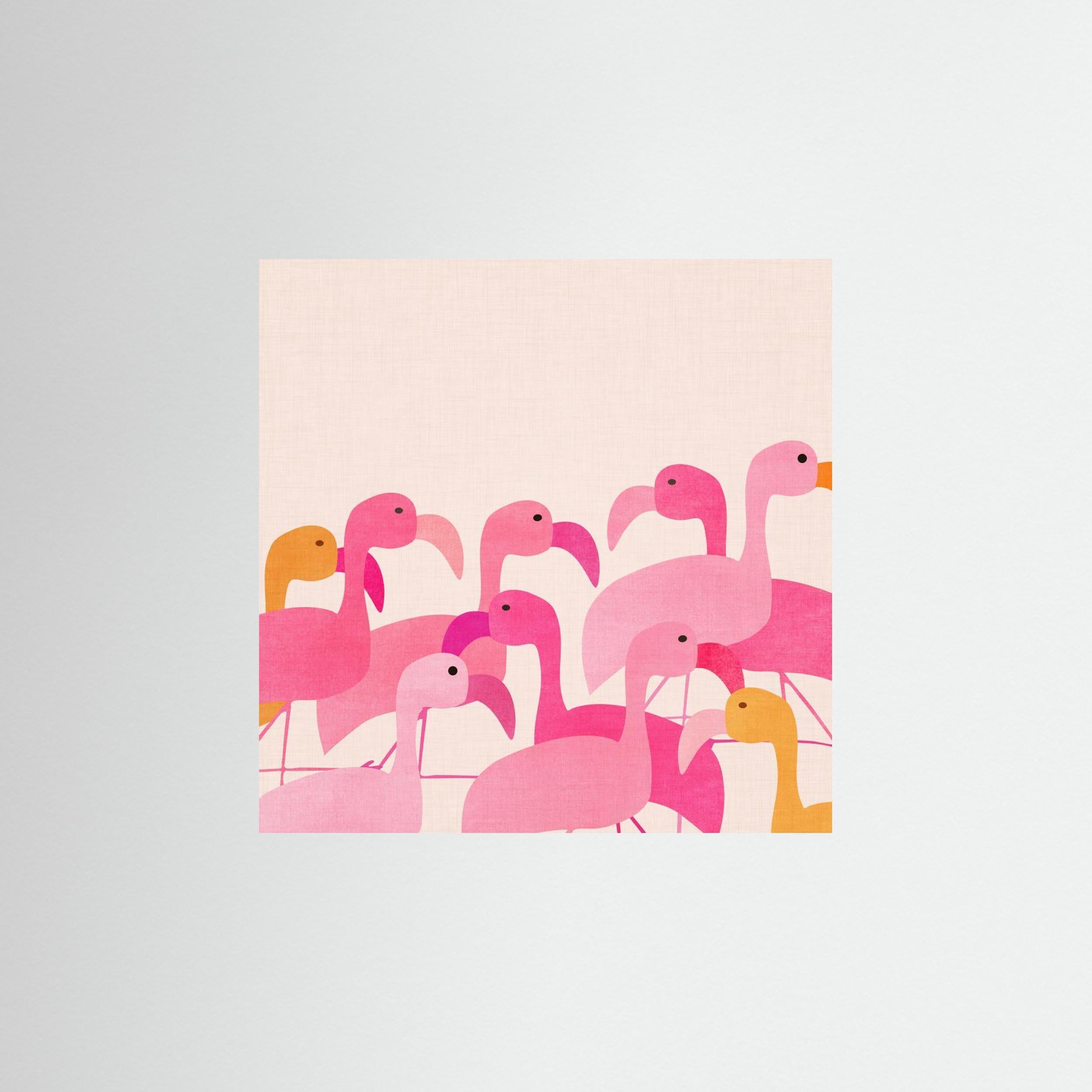 Flamingos by Kristian Gallagher