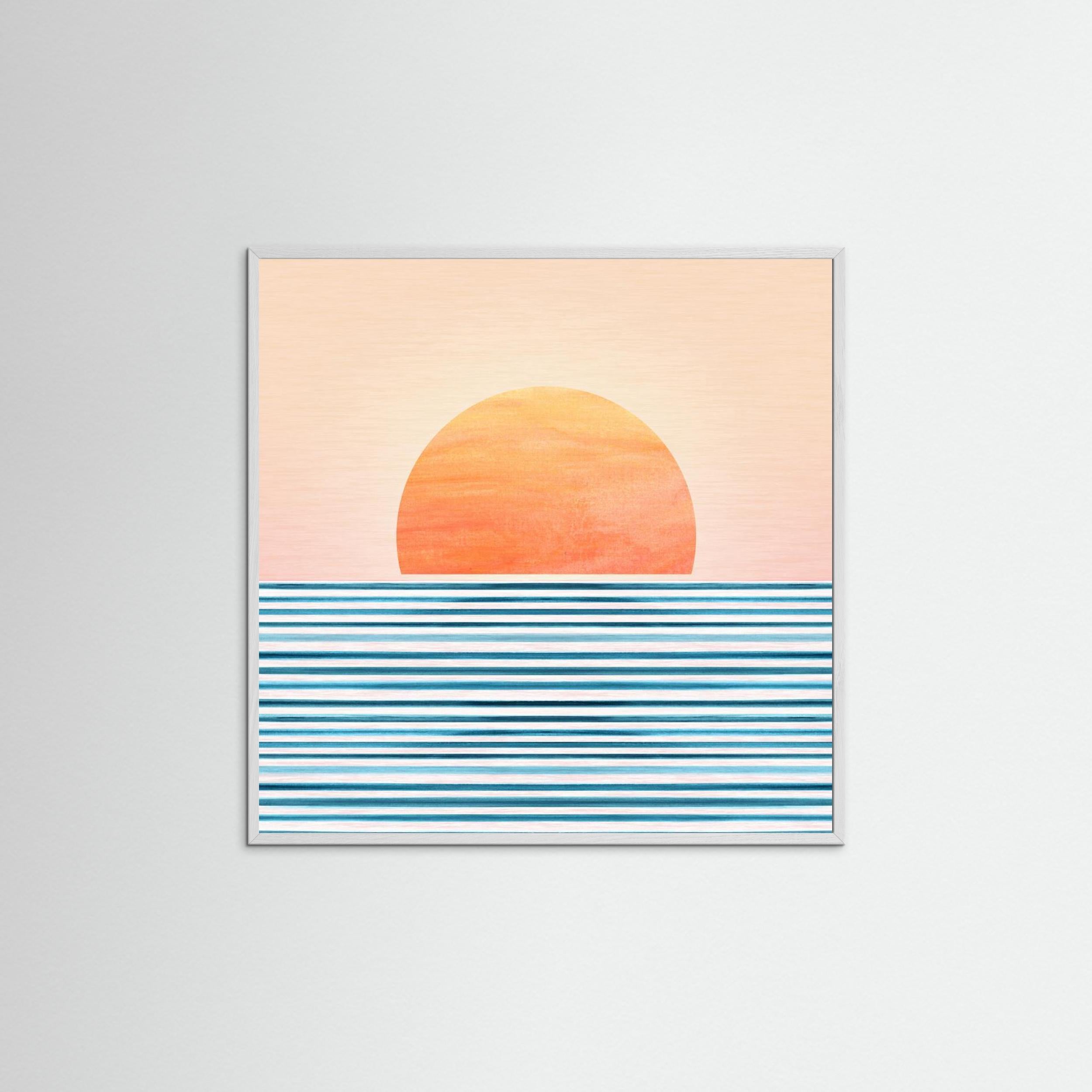 Minimalist Sunset 1 by Kristian Gallagher