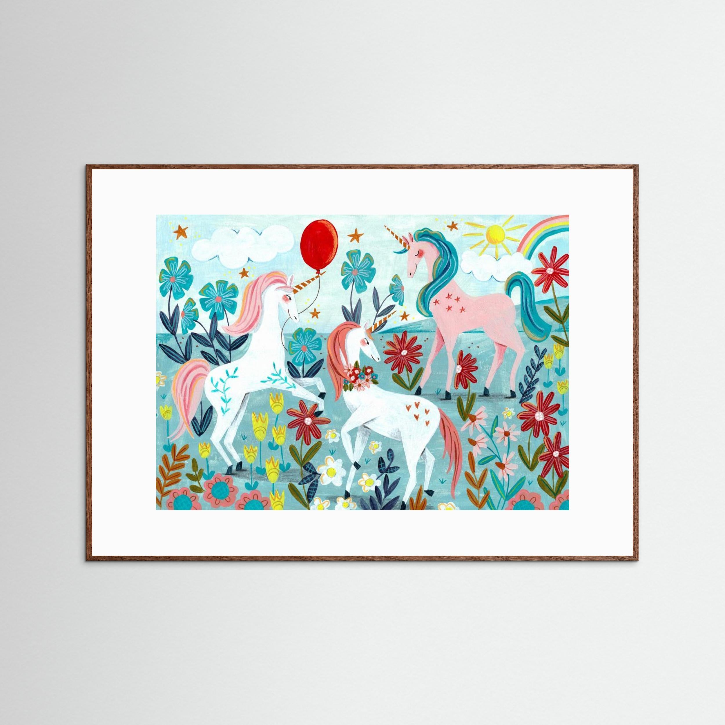 Unicorns by Caroline Bonne Müller