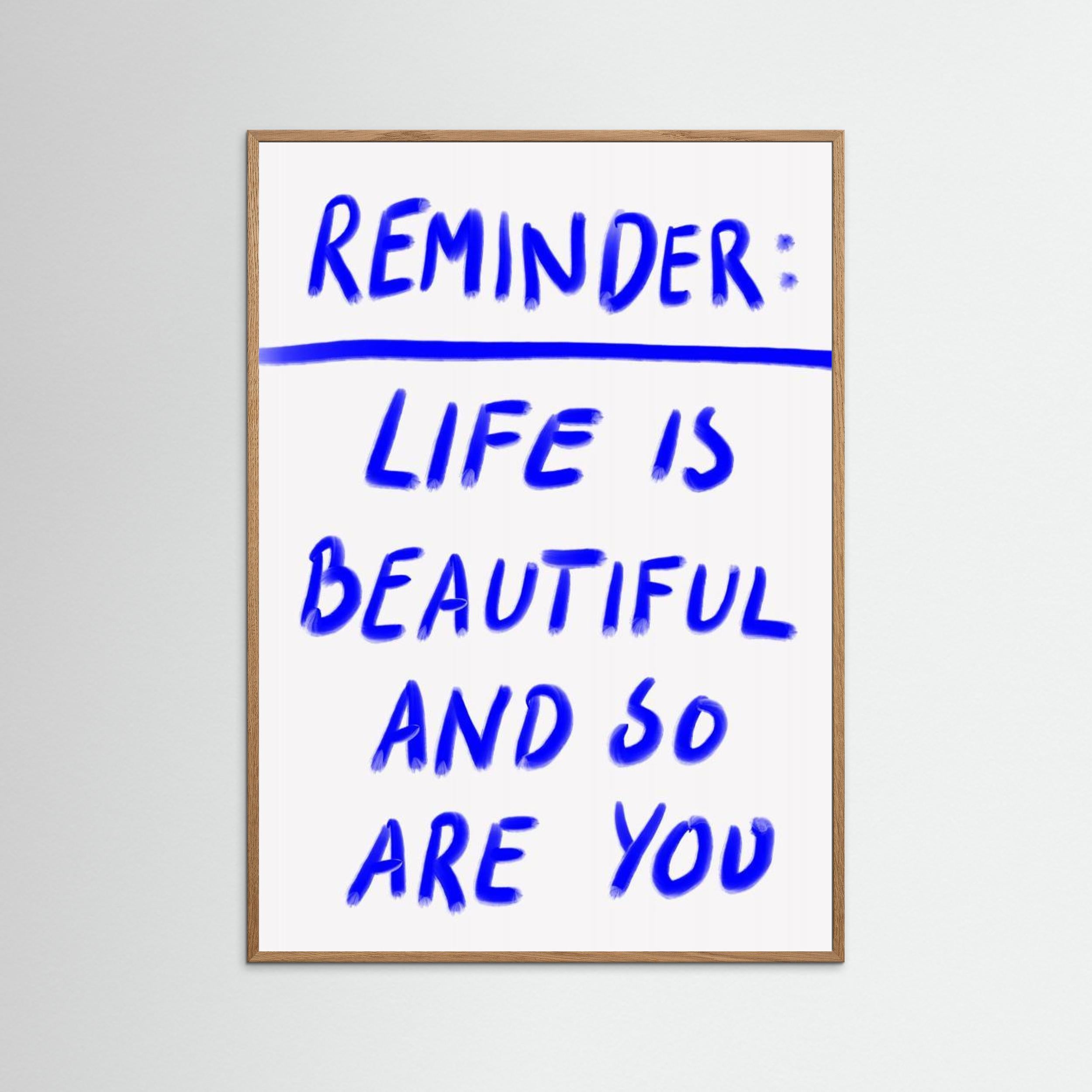Reminder by Athene Fritsch