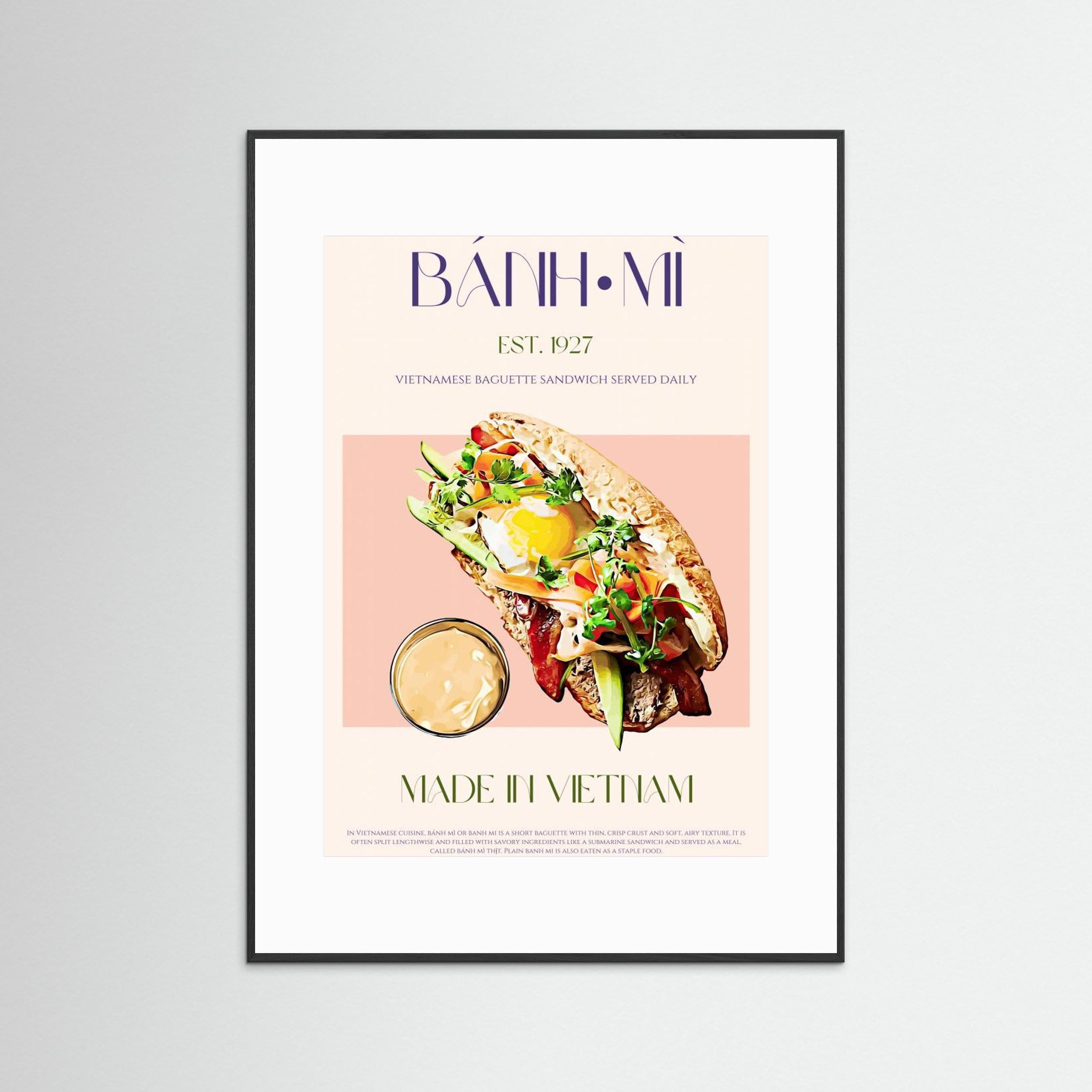 23ratiobanhmiprint by Nazma Khokhar