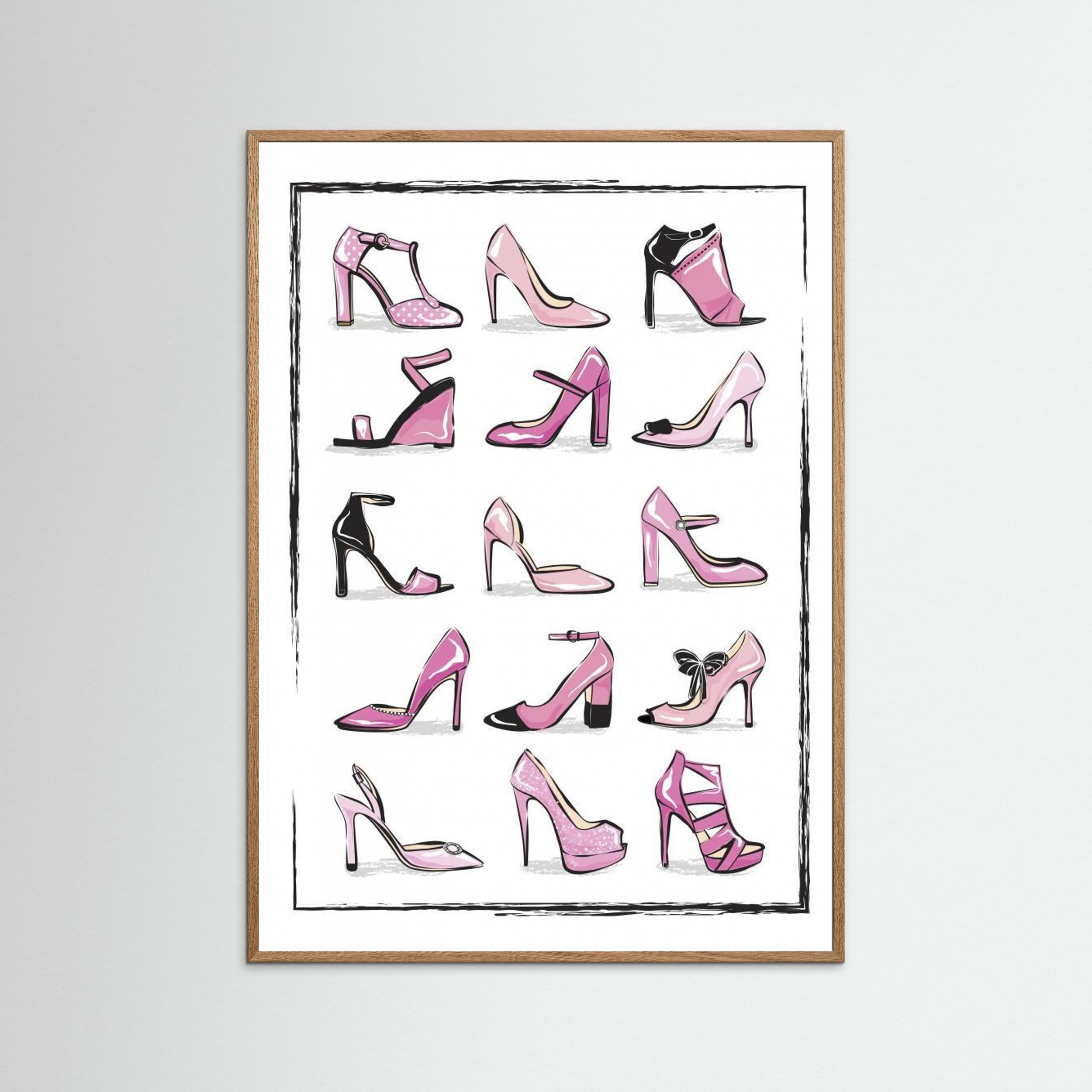 Pink Shoes by Martina