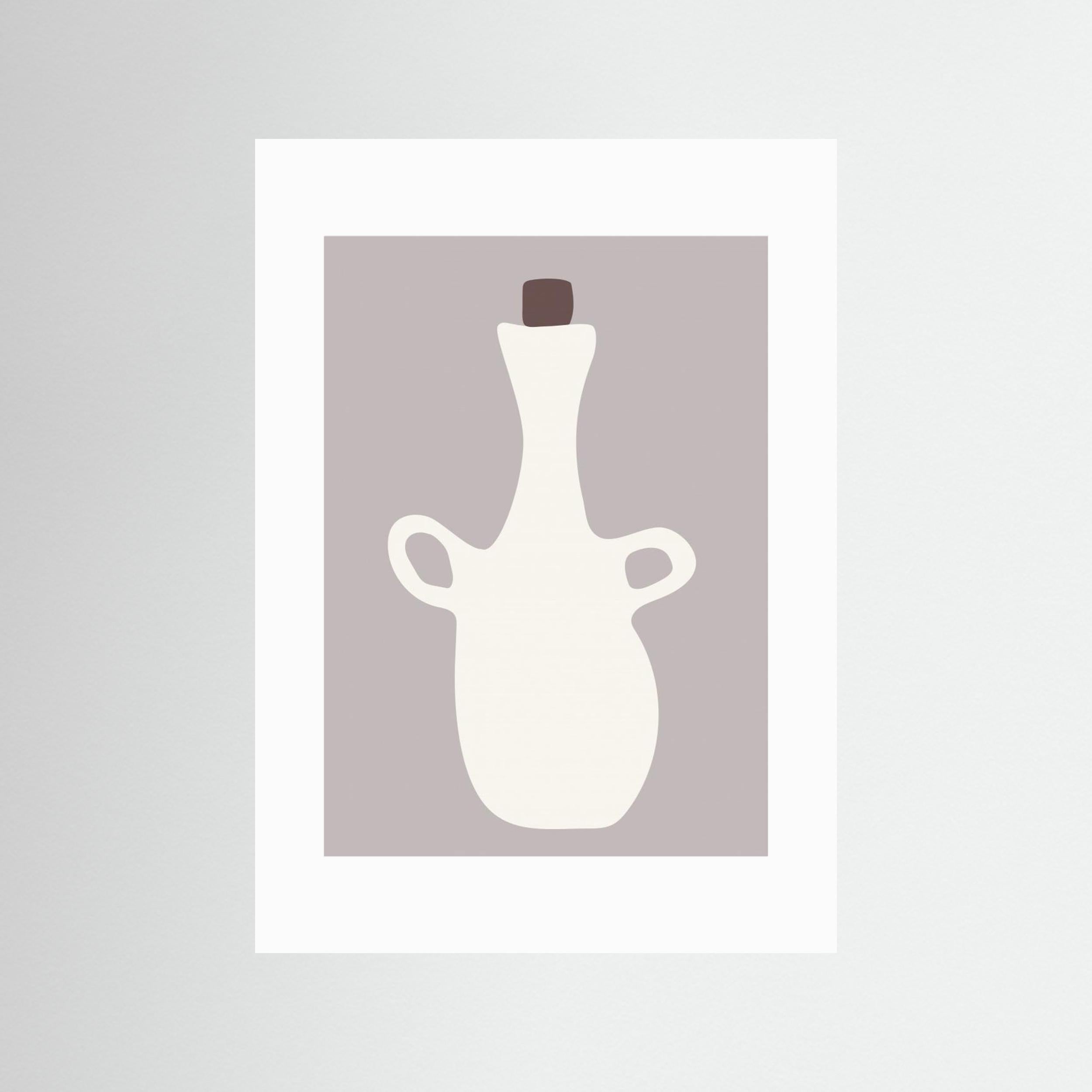 Kitchen Poetry Bottle Two by Christina Heitmann