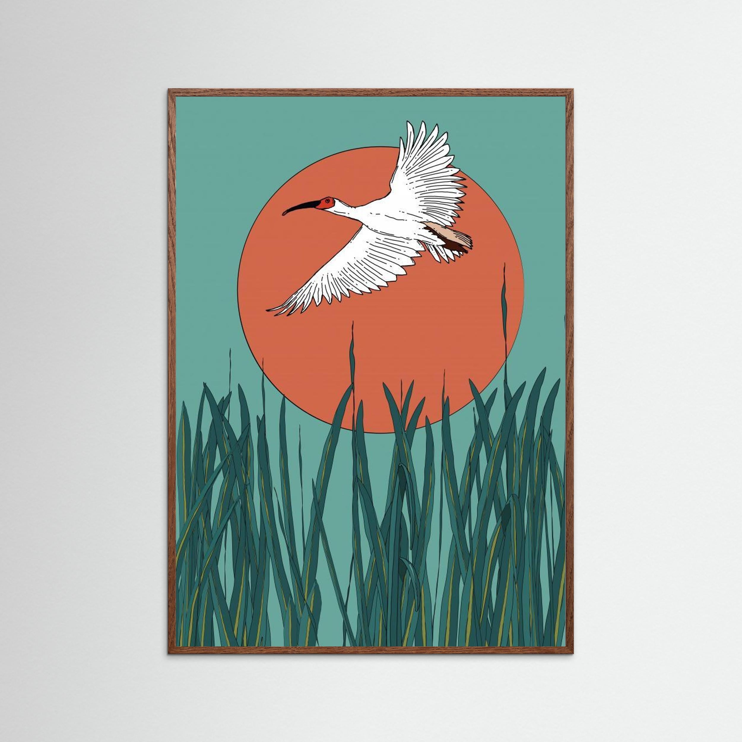 Japanese Crane by Nicholas