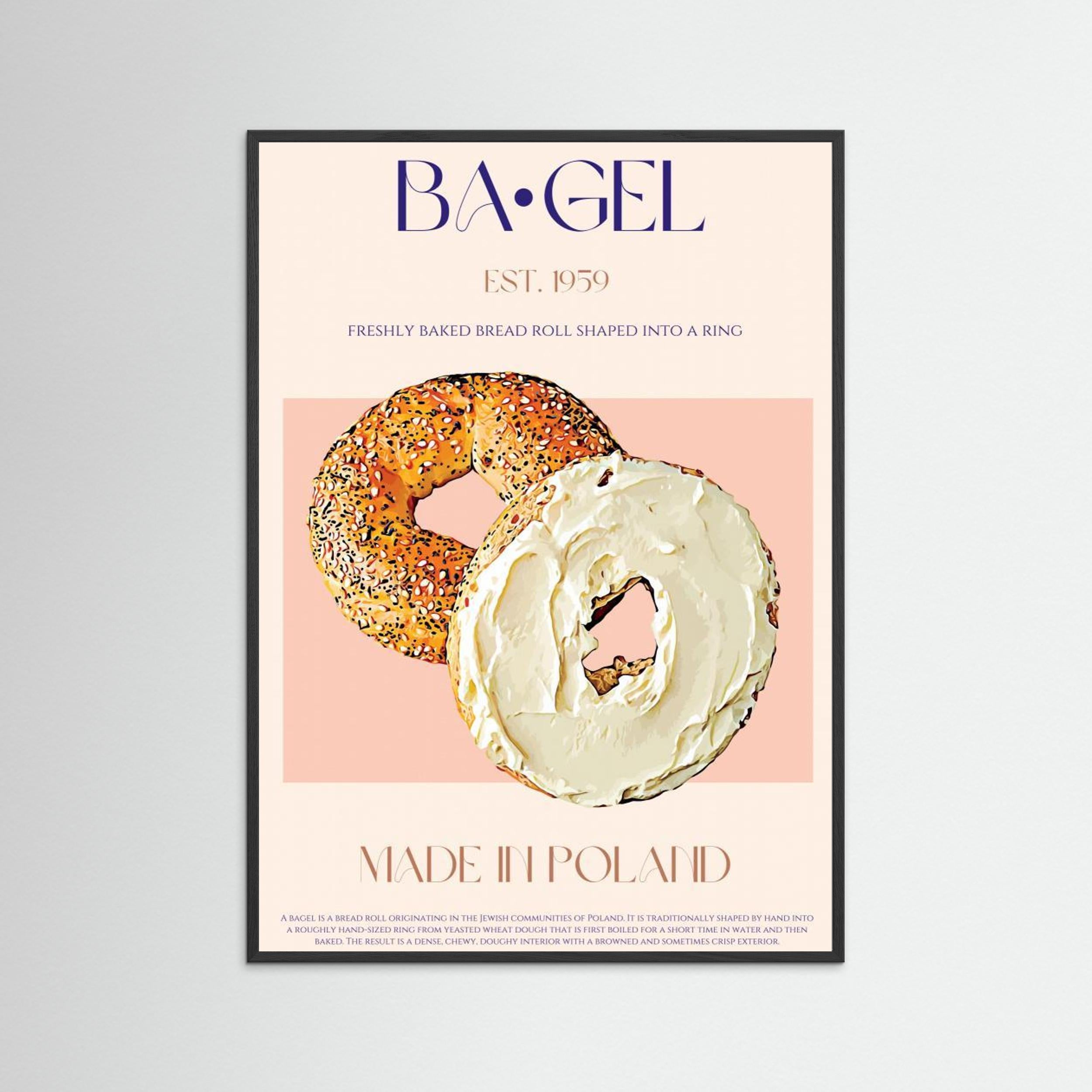 23ratiobagelprint by Nazma Khokhar