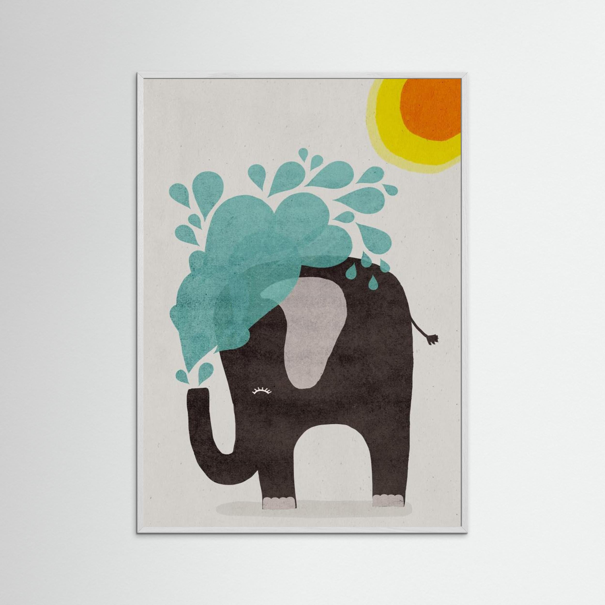 Funny elephant by Treechild