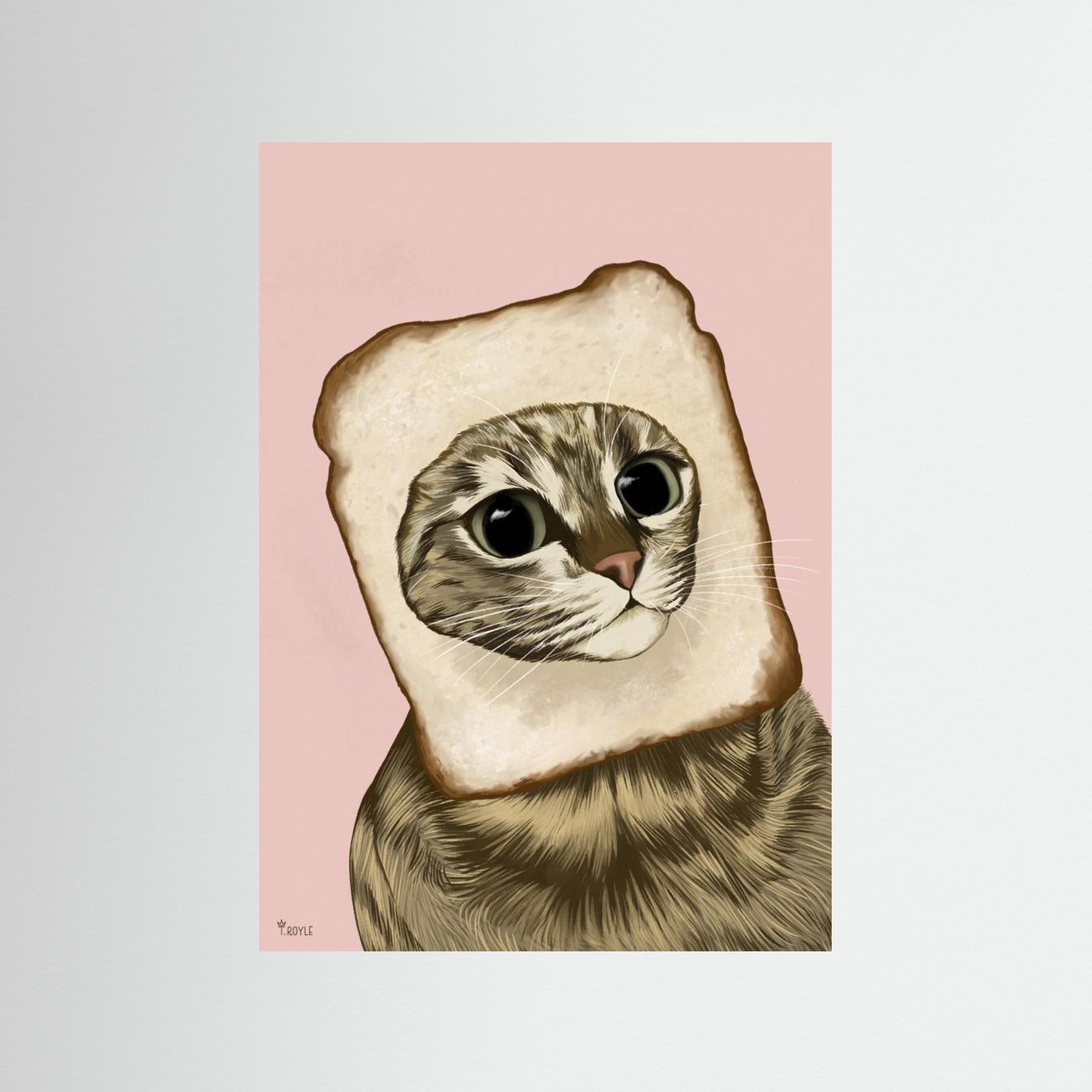 Bread Meme Cat by Tara Royle
