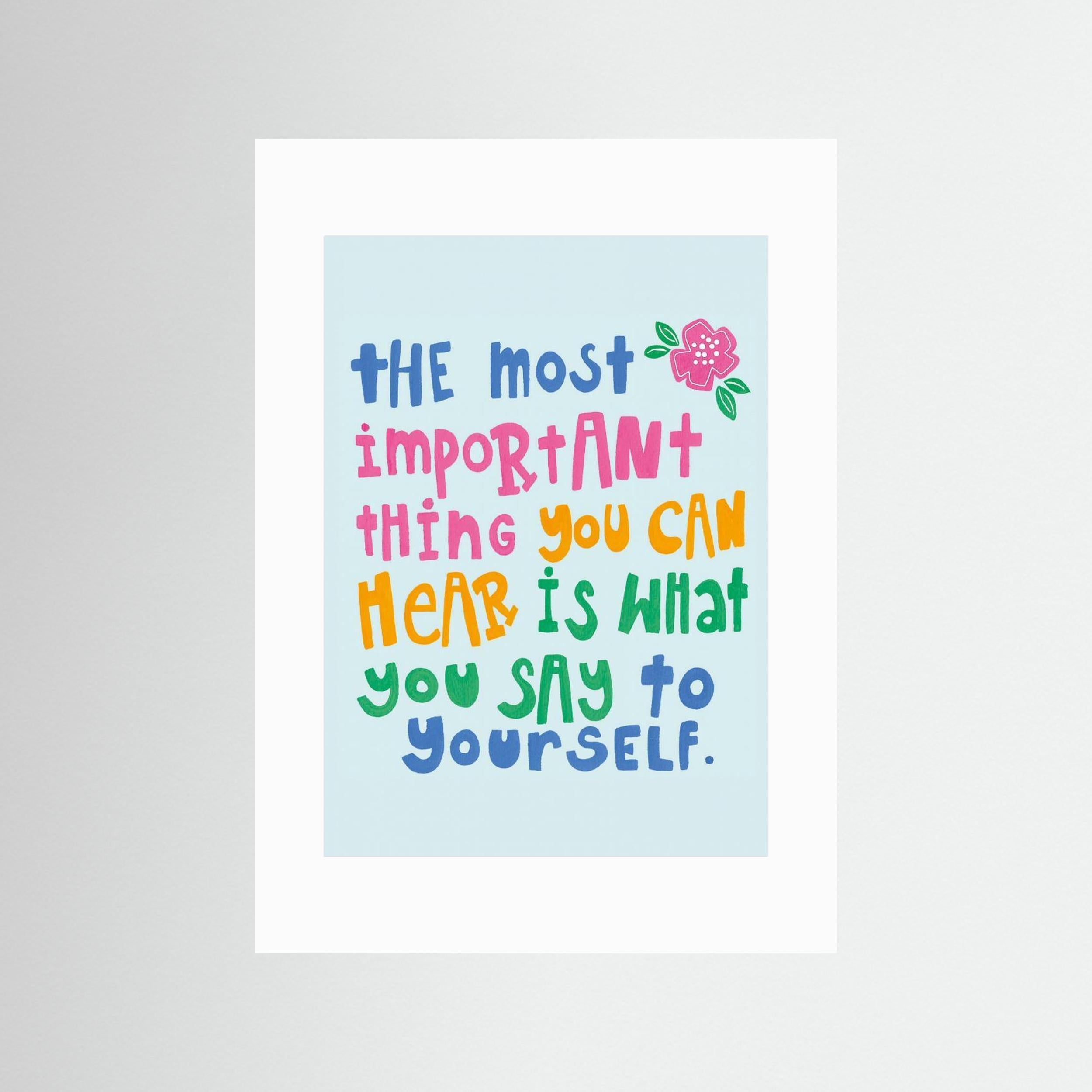 Be Kind To Yourself by Sara Coulter