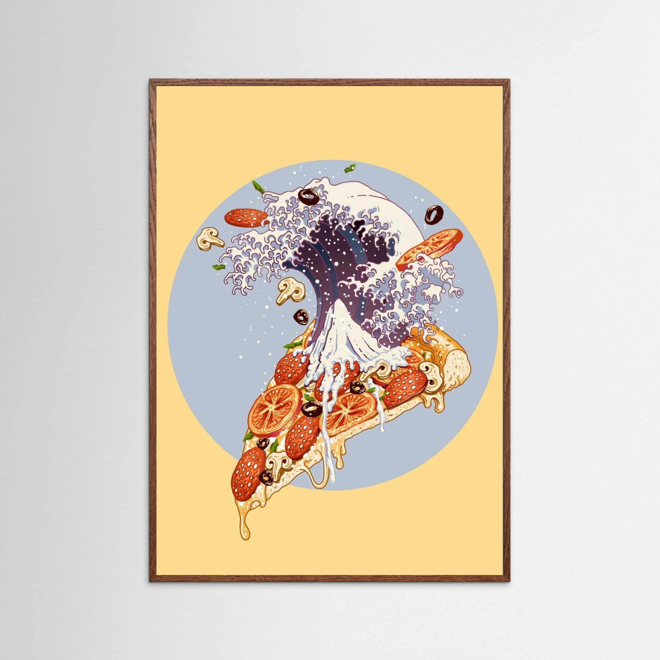 kanagawa pizza by Adam Lawless