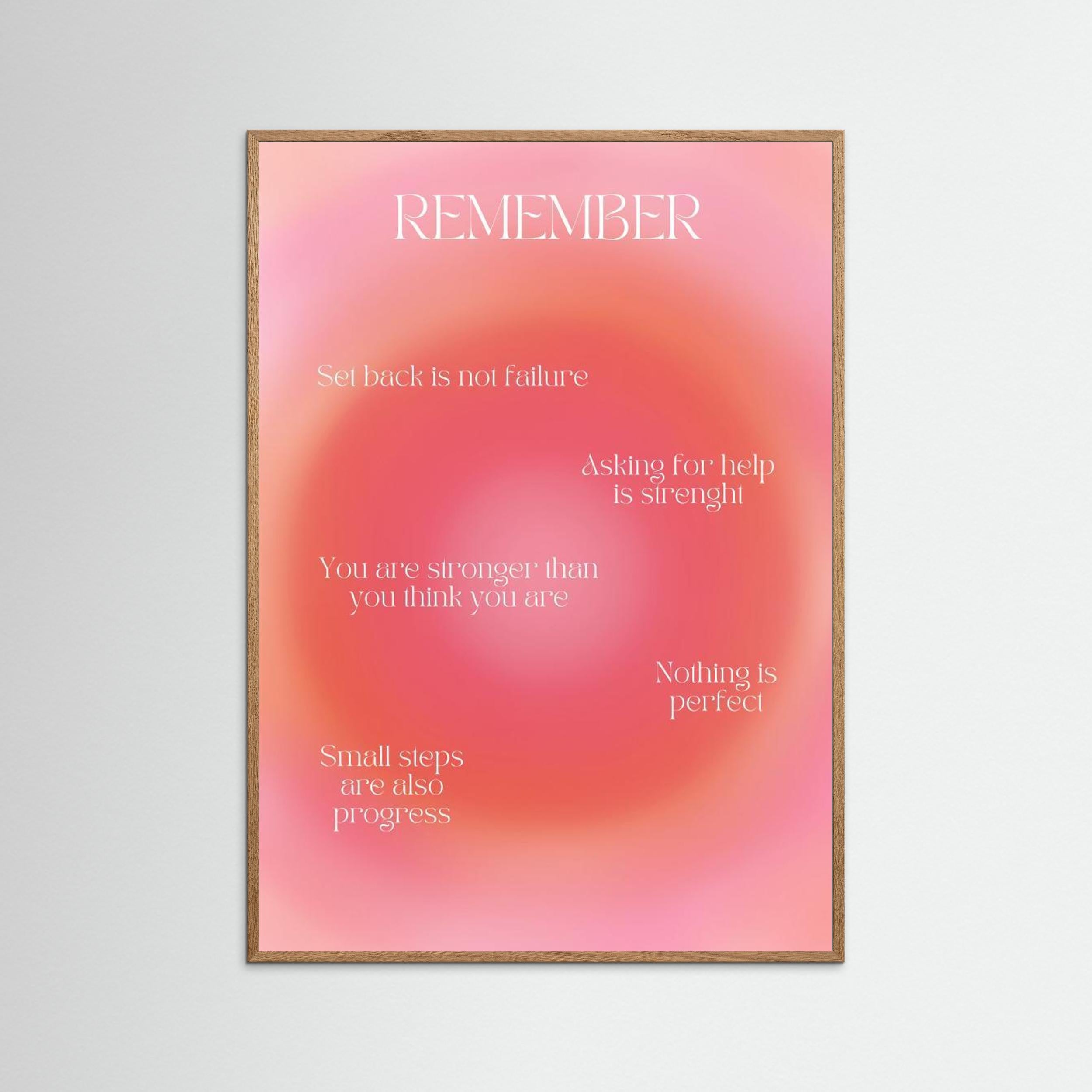 Motivational Aura Poster by Amélie