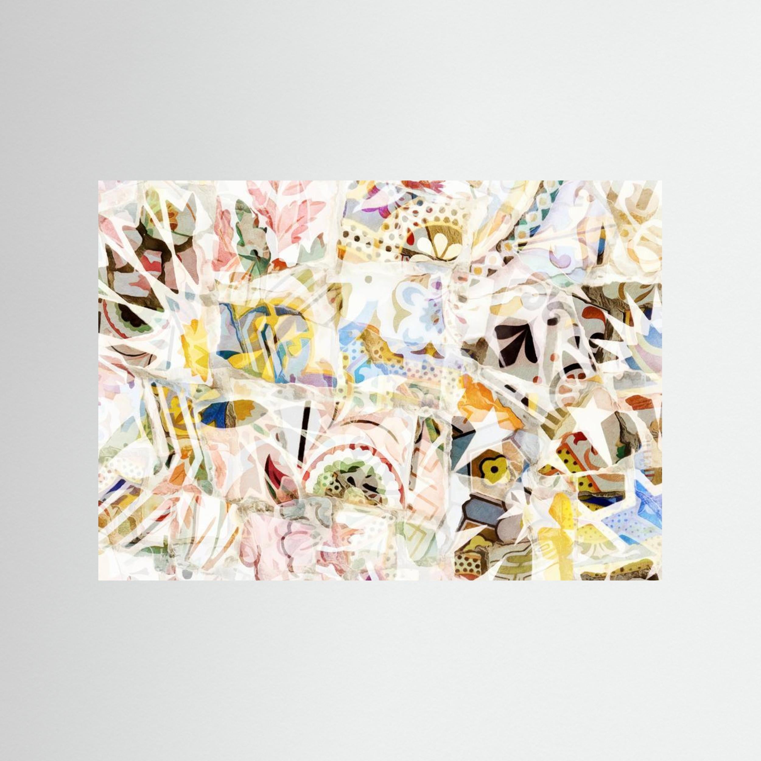 Mosaic of Barcelona 19 by Amini54