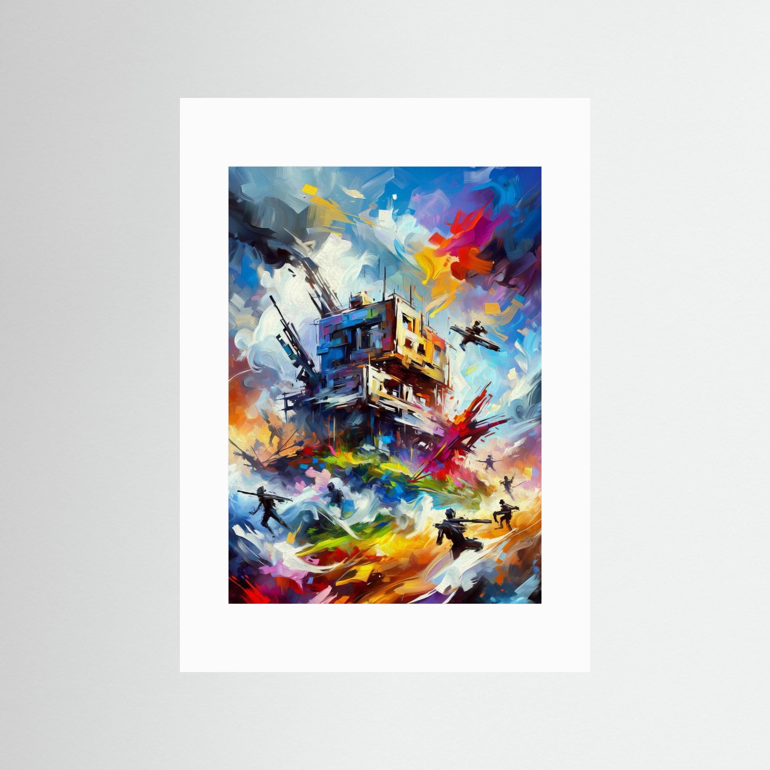 Fortnite Abstract by Andreas Magnusson