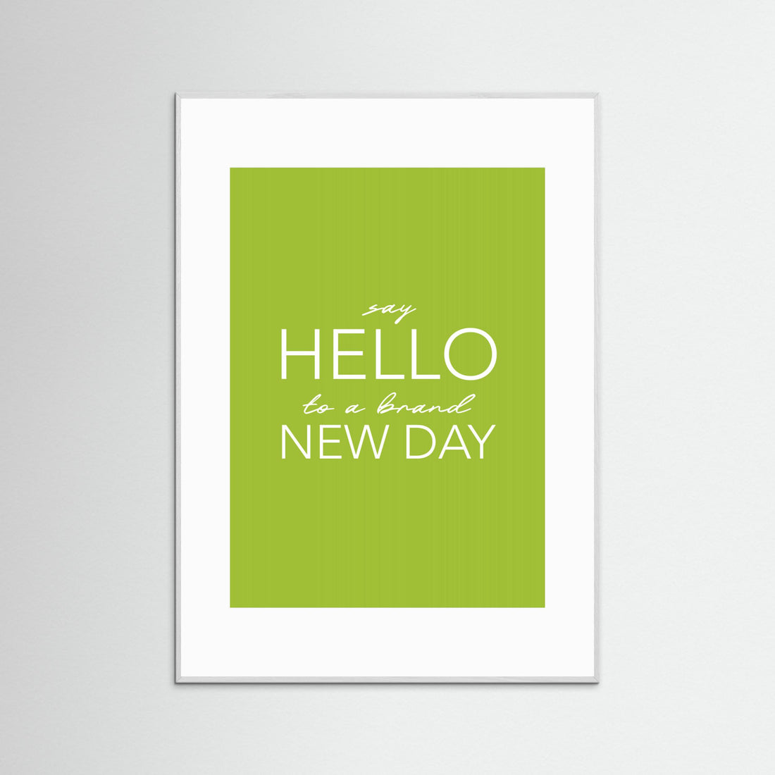 Say Hello To a Brand New Day by Andreas Magnusson