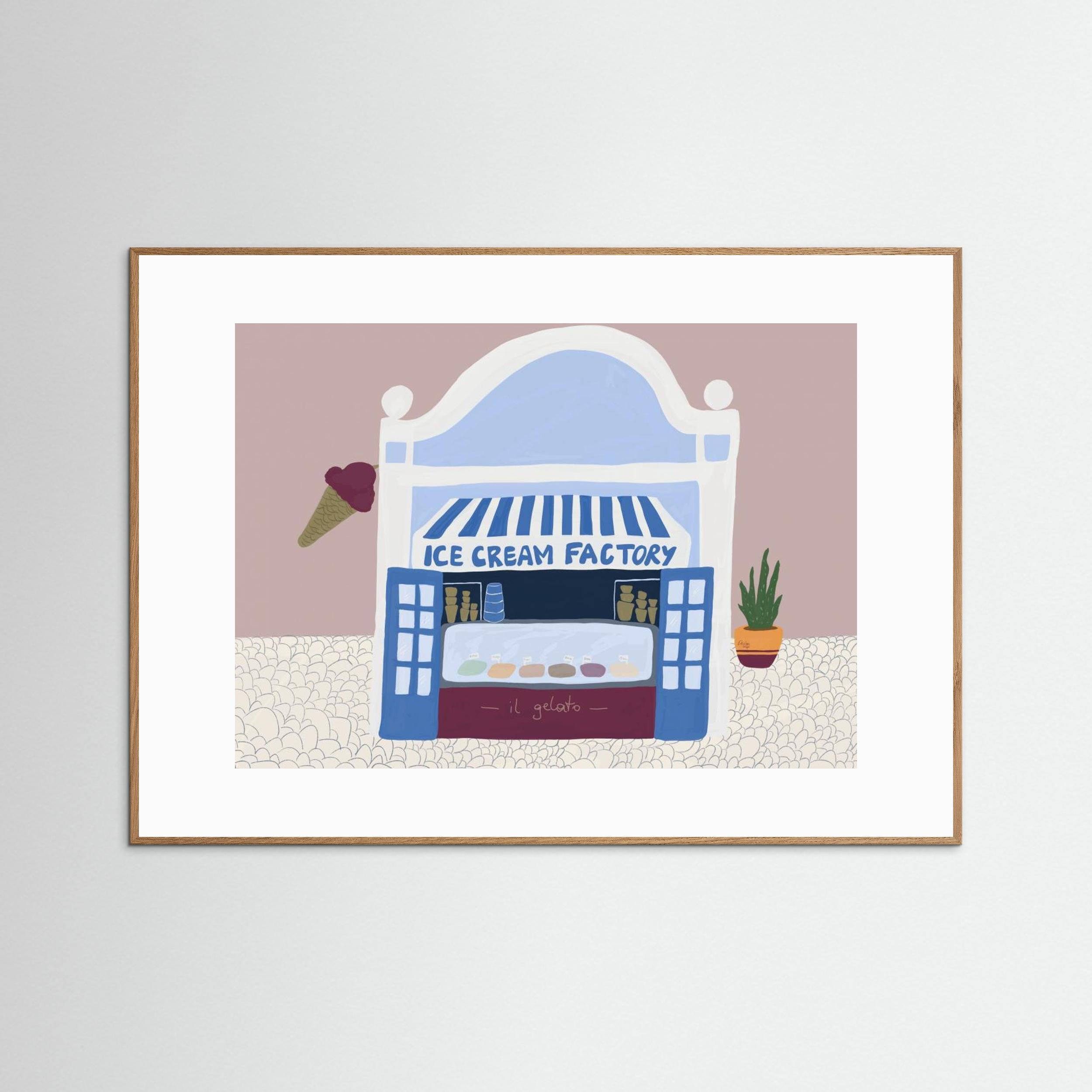 Ice Cream Factory by Alix Campbell