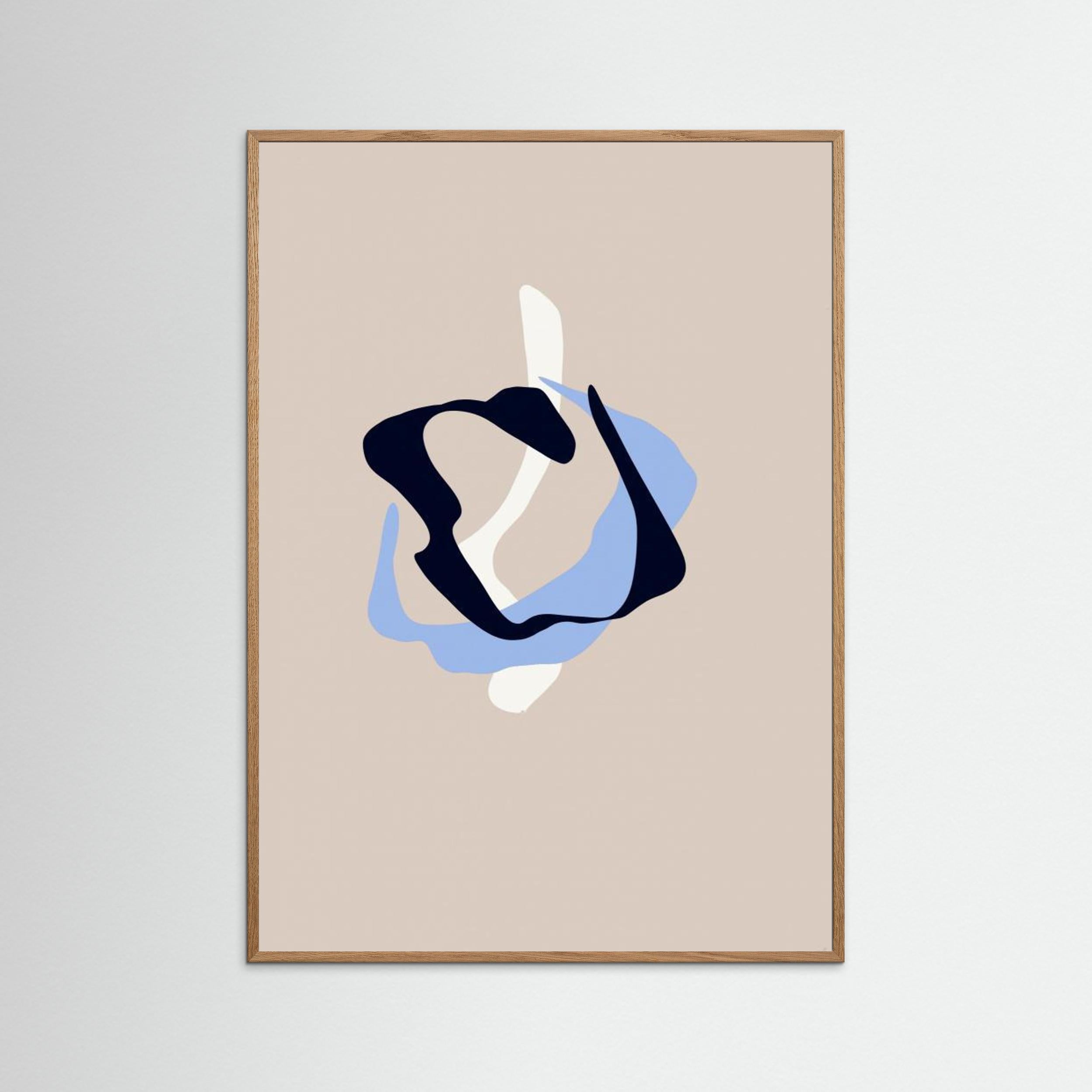 Scandi abstract 7 by Anne Marie Volfova