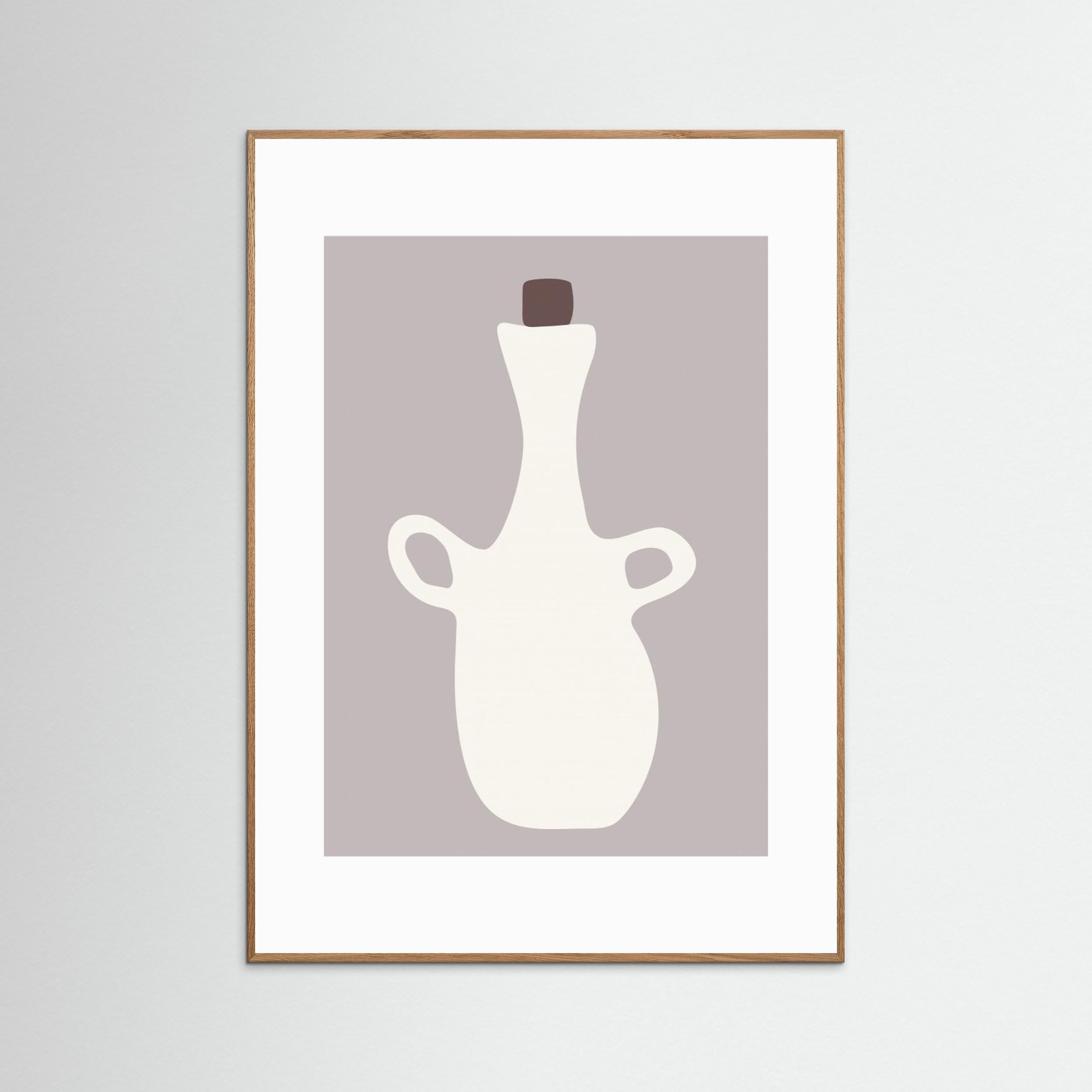 Kitchen Poetry Bottle Two by Christina Heitmann