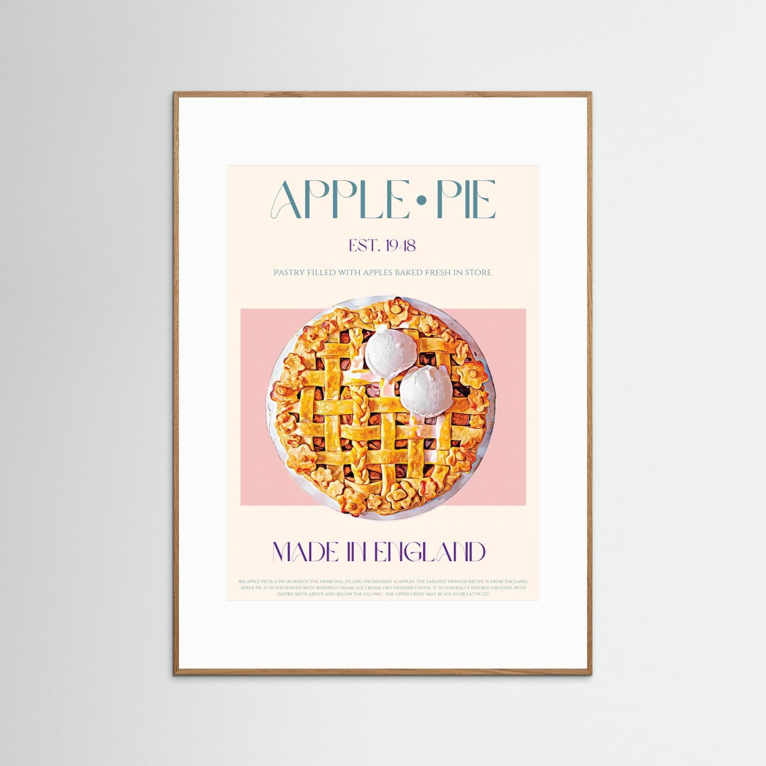 23ratioapplepieprint by Nazma Khokhar