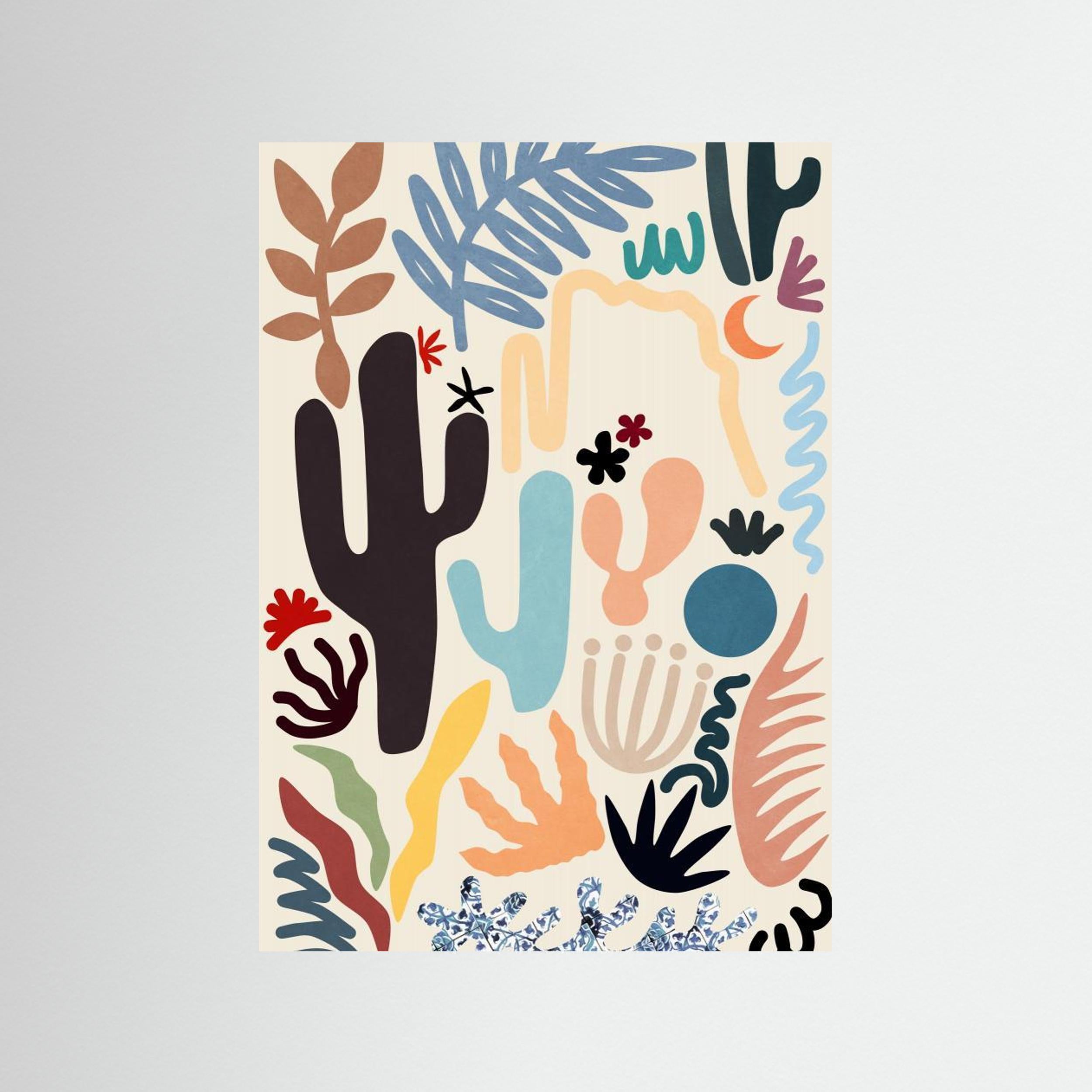 Desert Flora Colors and Shapes by Amini54