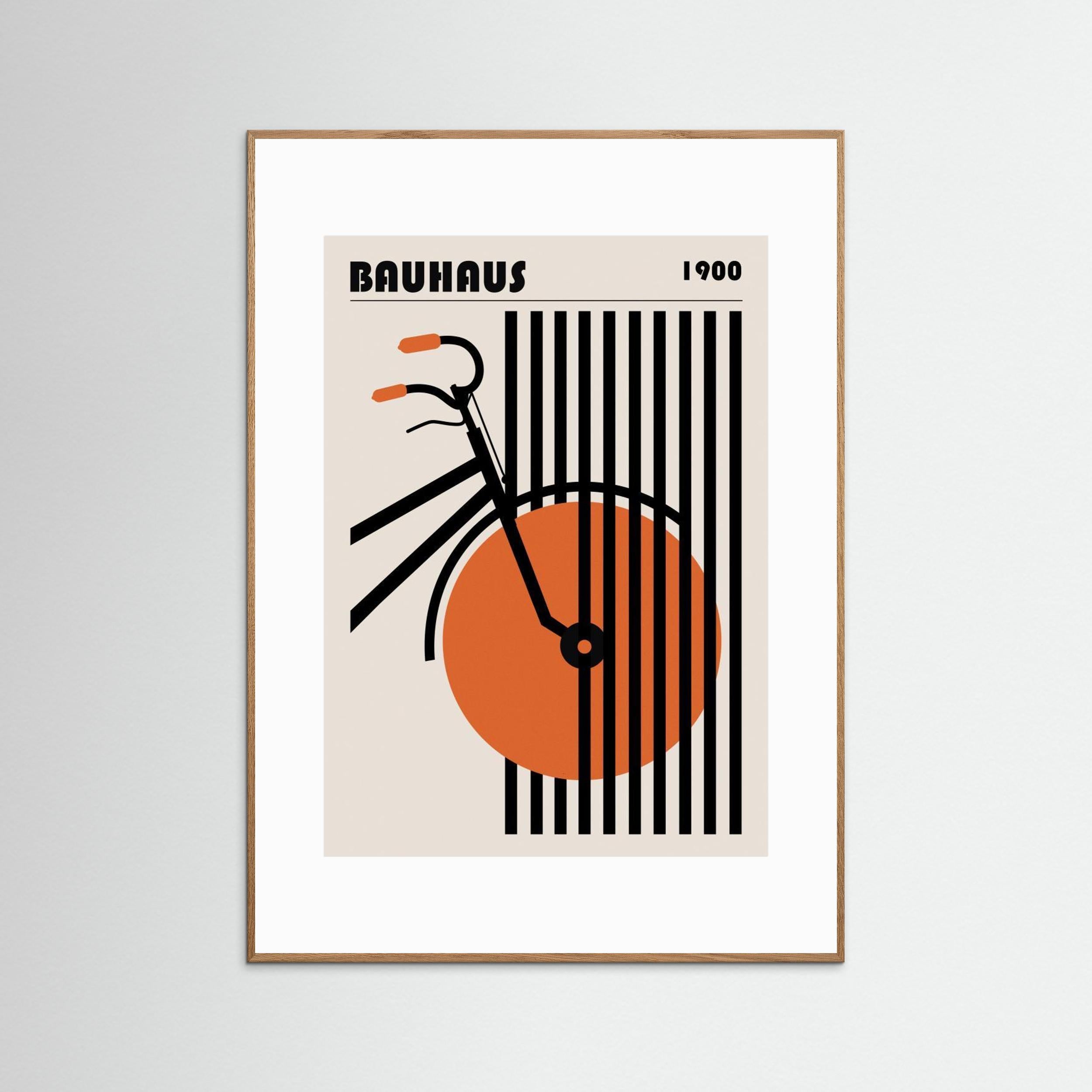 Bauhaus 1919 by Fadil Roze - Fine Art Paper Print - dreamtprint.art - 14 x 21 cm / 5 x 8″ (A5)