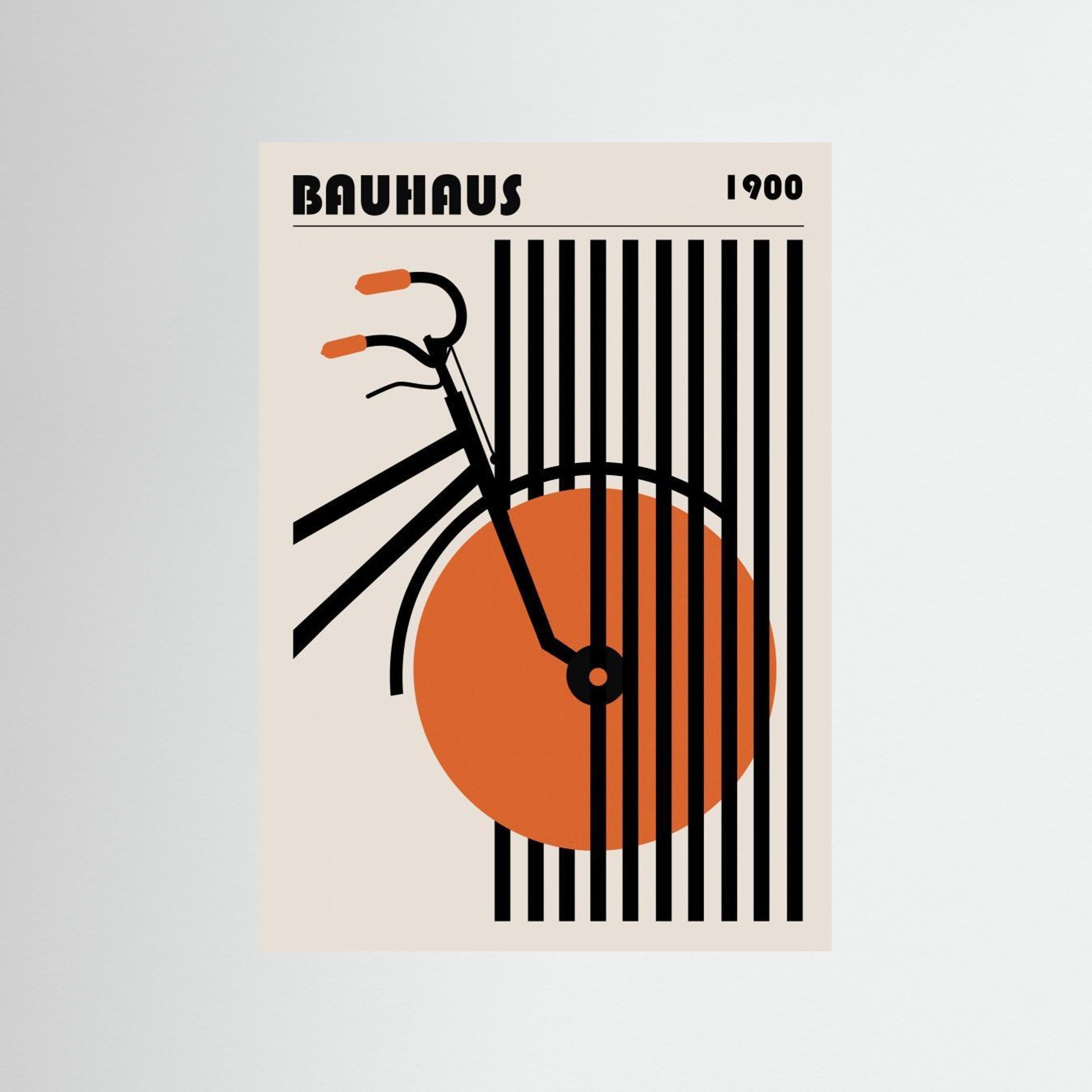 Bauhaus 1919 by Fadil Roze - Fine Art Paper Print - dreamtprint.art - 14 x 21 cm / 5 x 8″ (A5)