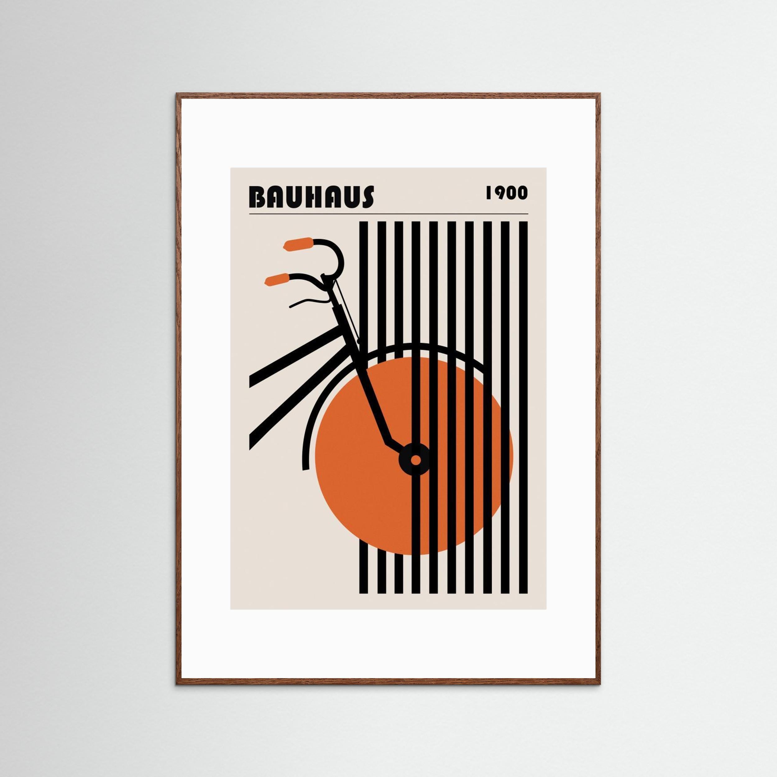 Bauhaus 1919 by Fadil Roze - Fine Art Paper Print - dreamtprint.art - 14 x 21 cm / 5 x 8″ (A5)