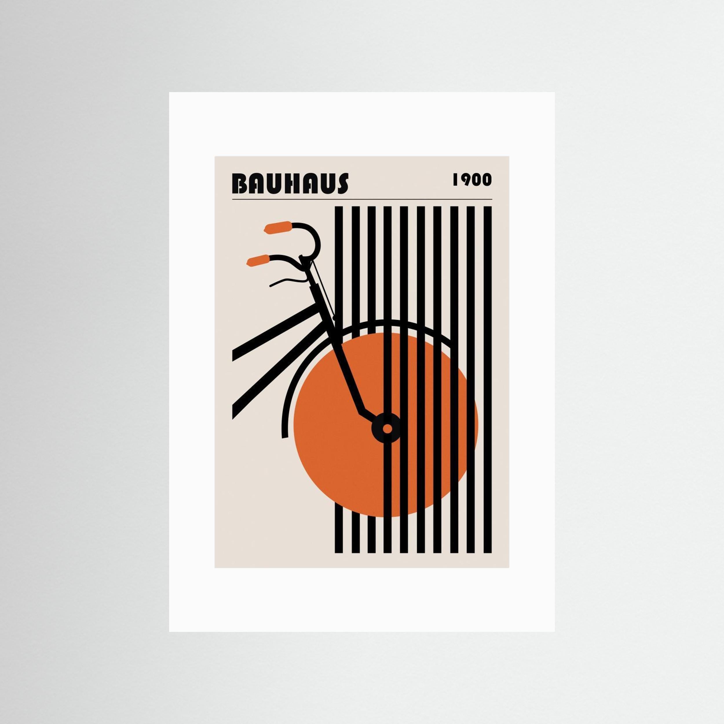 Bauhaus 1919 by Fadil Roze - Fine Art Paper Print - dreamtprint.art - 14 x 21 cm / 5 x 8″ (A5)