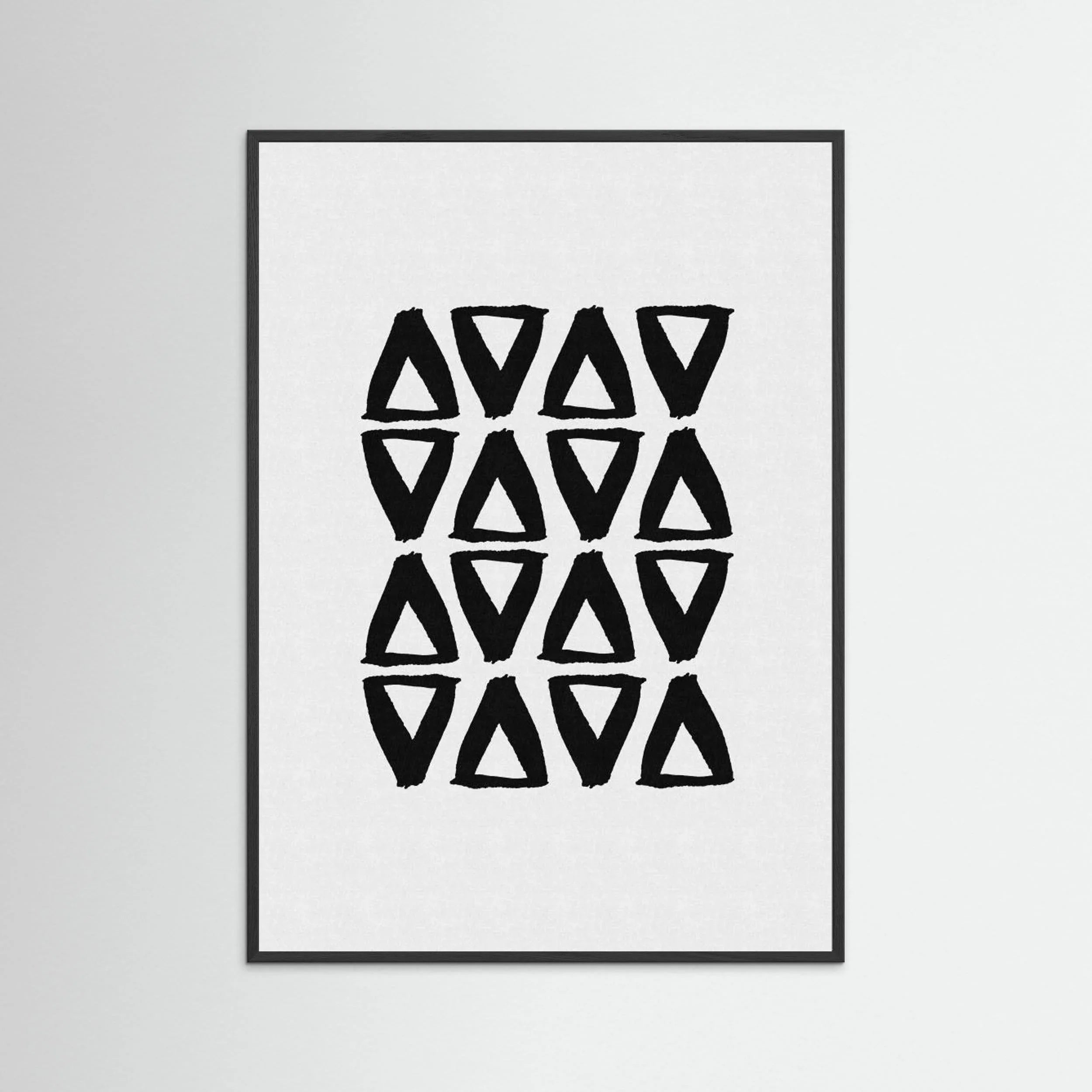 Black and White Abstract II by Orara Studio - Fine Art Paper Print - dreamtprint.art - 14 x 21 cm / 5 x 8″ (A5)