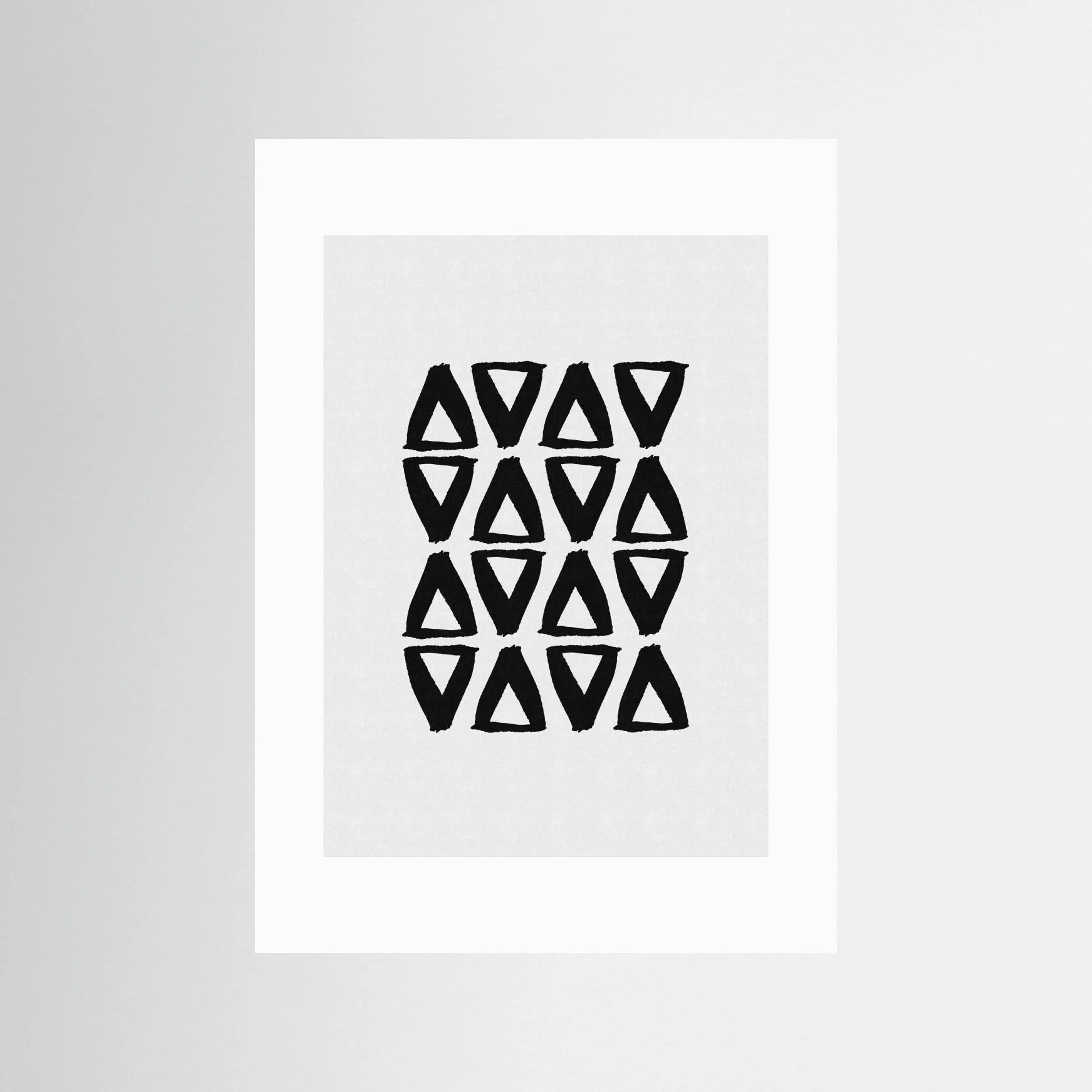 Black and White Abstract II by Orara Studio - Fine Art Paper Print - dreamtprint.art - 14 x 21 cm / 5 x 8″ (A5)