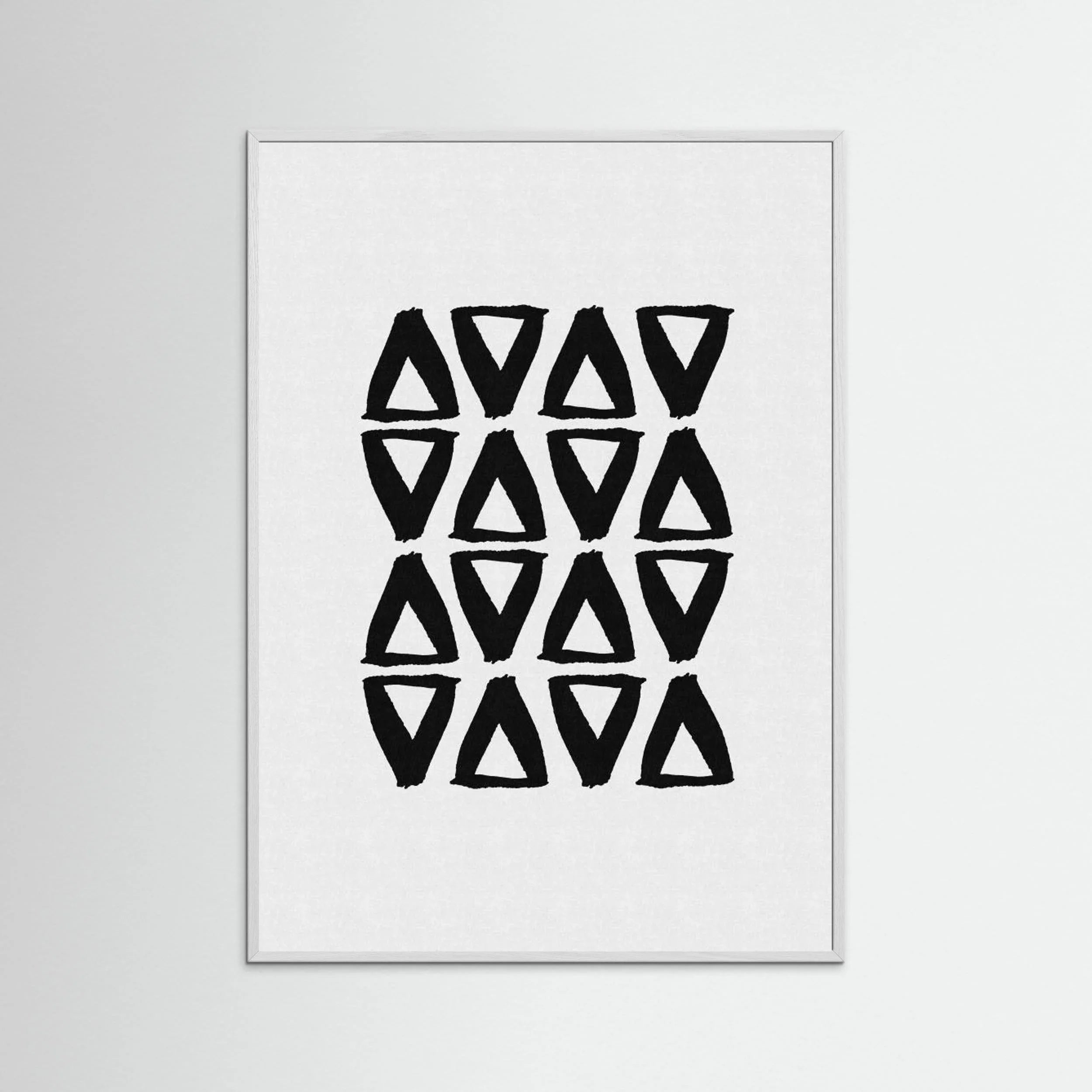 Black and White Abstract II by Orara Studio - Fine Art Paper Print - dreamtprint.art - 14 x 21 cm / 5 x 8″ (A5)