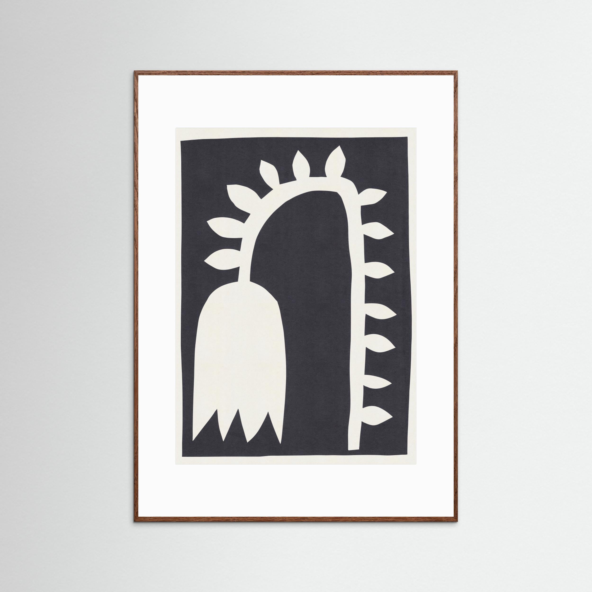 Black Tulip 2 by Alisa Galitsyna - Fine Art Paper Print - dreamtprint.art - 14 x 21 cm / 5 x 8″ (A5)