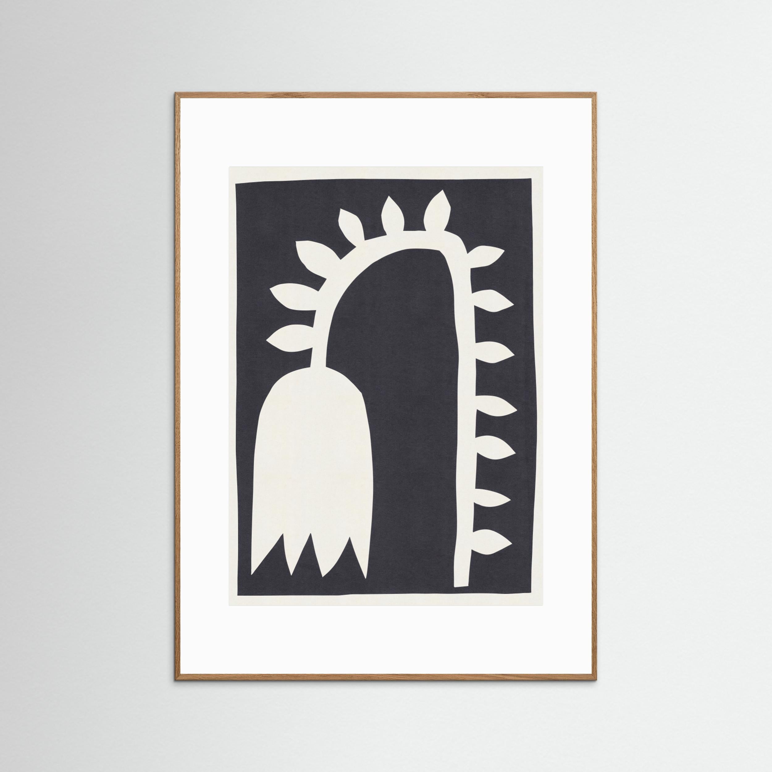 Black Tulip 2 by Alisa Galitsyna - Fine Art Paper Print - dreamtprint.art - 14 x 21 cm / 5 x 8″ (A5)